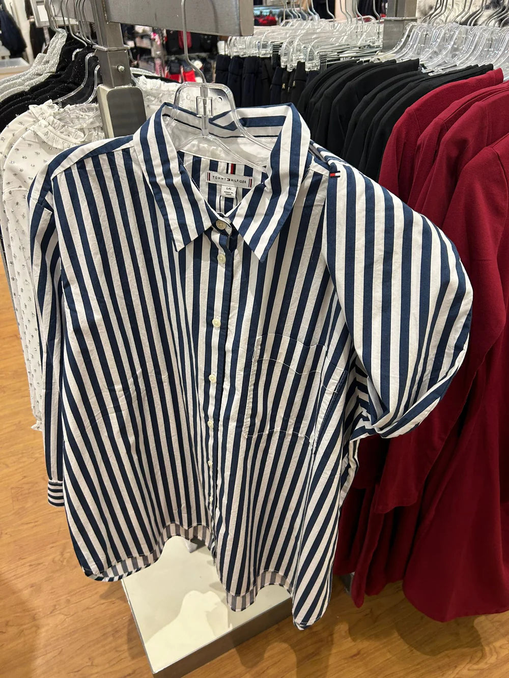 TOMMY HILFIGER Asia Fit Banker Stripe Shirt