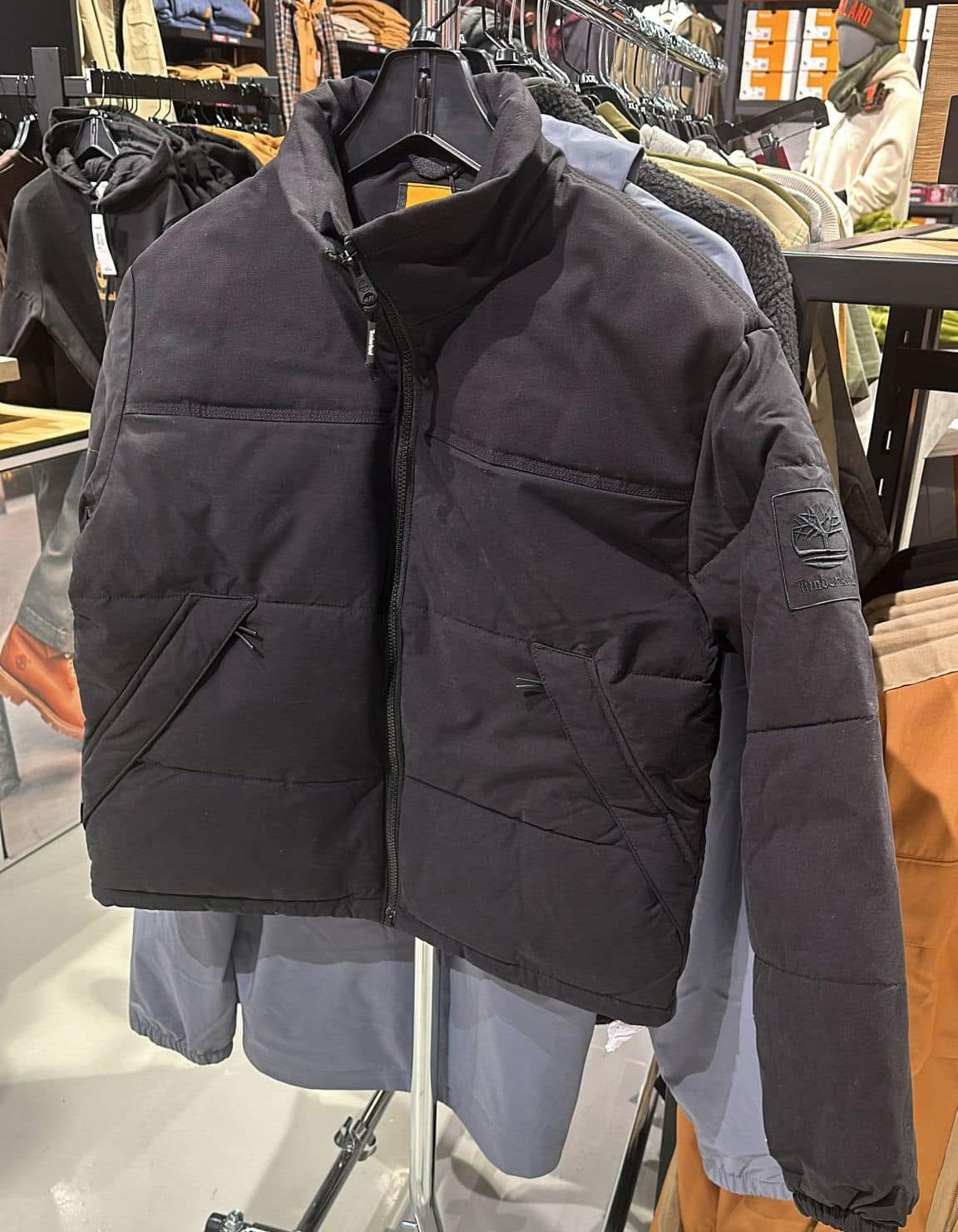Women Timberland Welch Mountain Synthetic Insulated Puffer Jacket for Women in Black