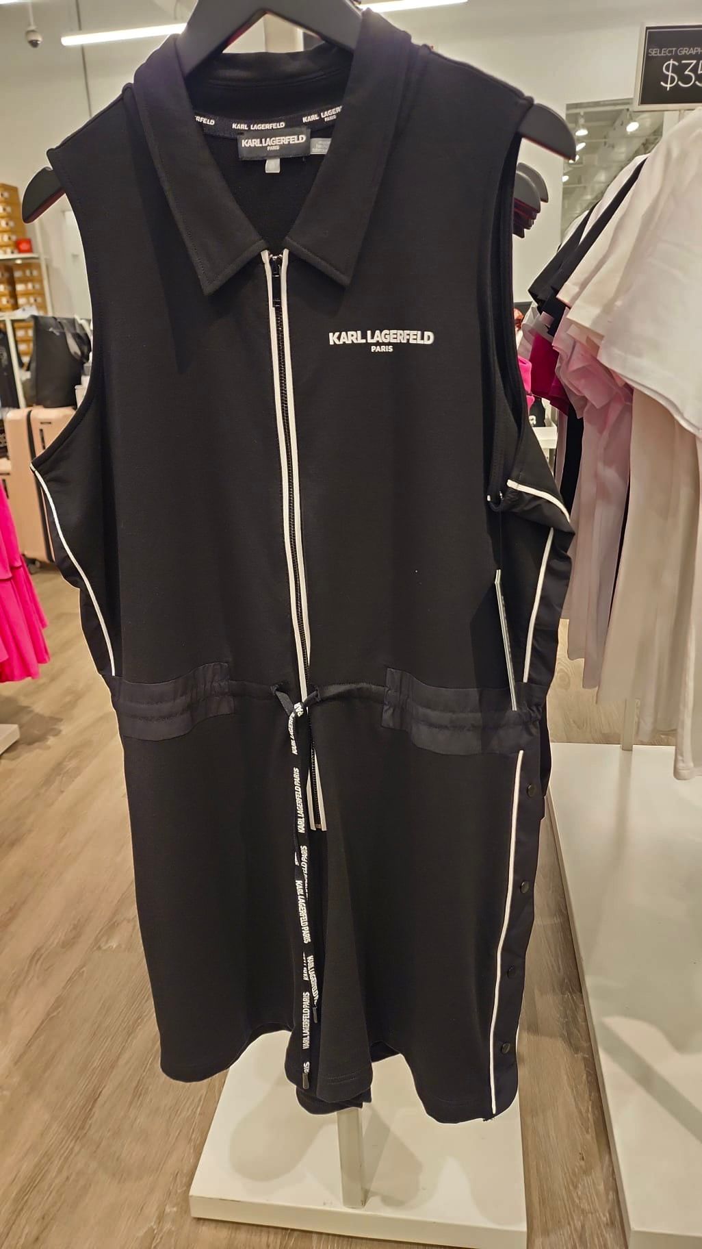 Karl Lagerfeld Paris Women's Drawstring Romper