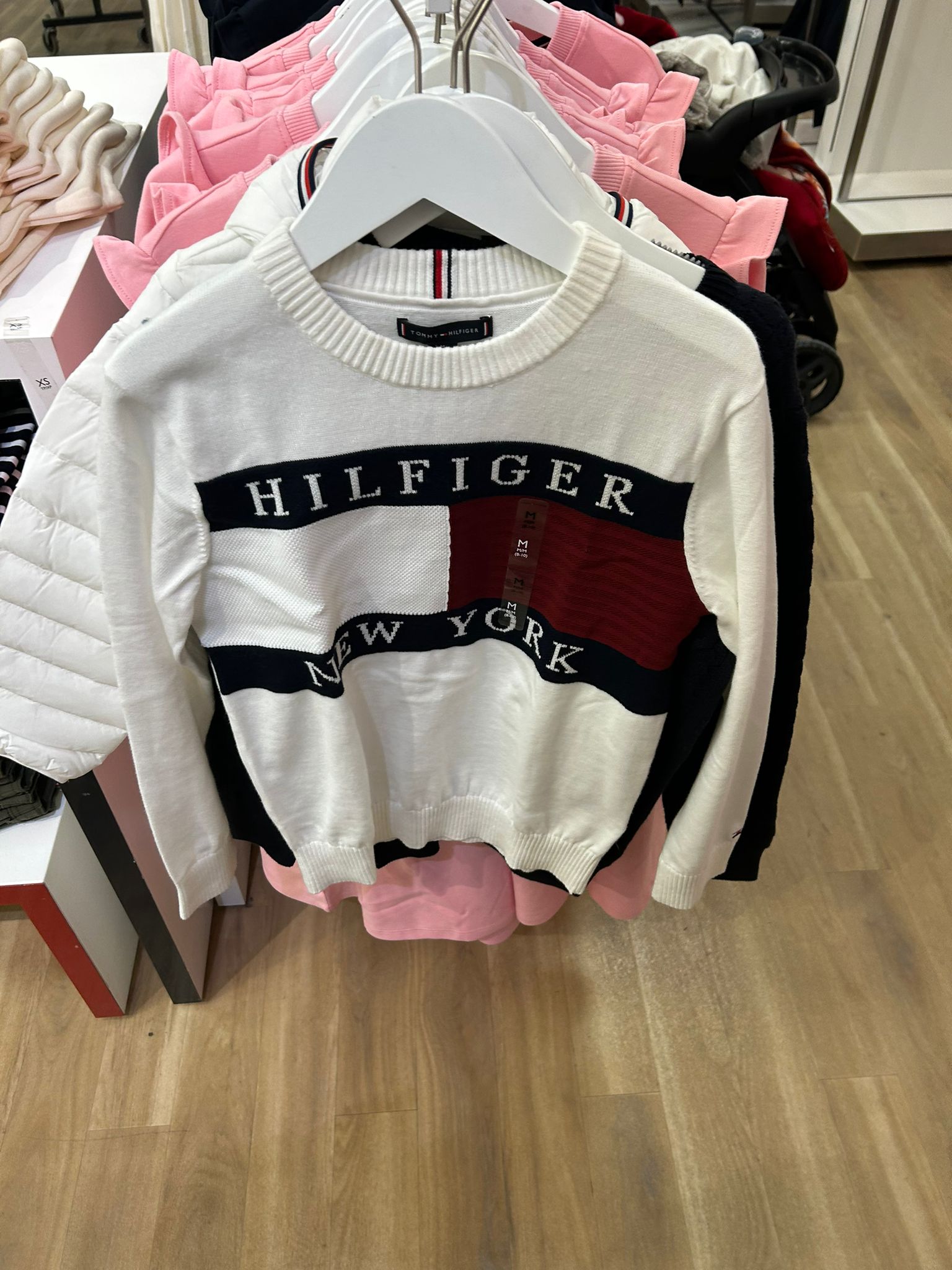 Tommy Hilfiger Boys Typography Printed Pullover