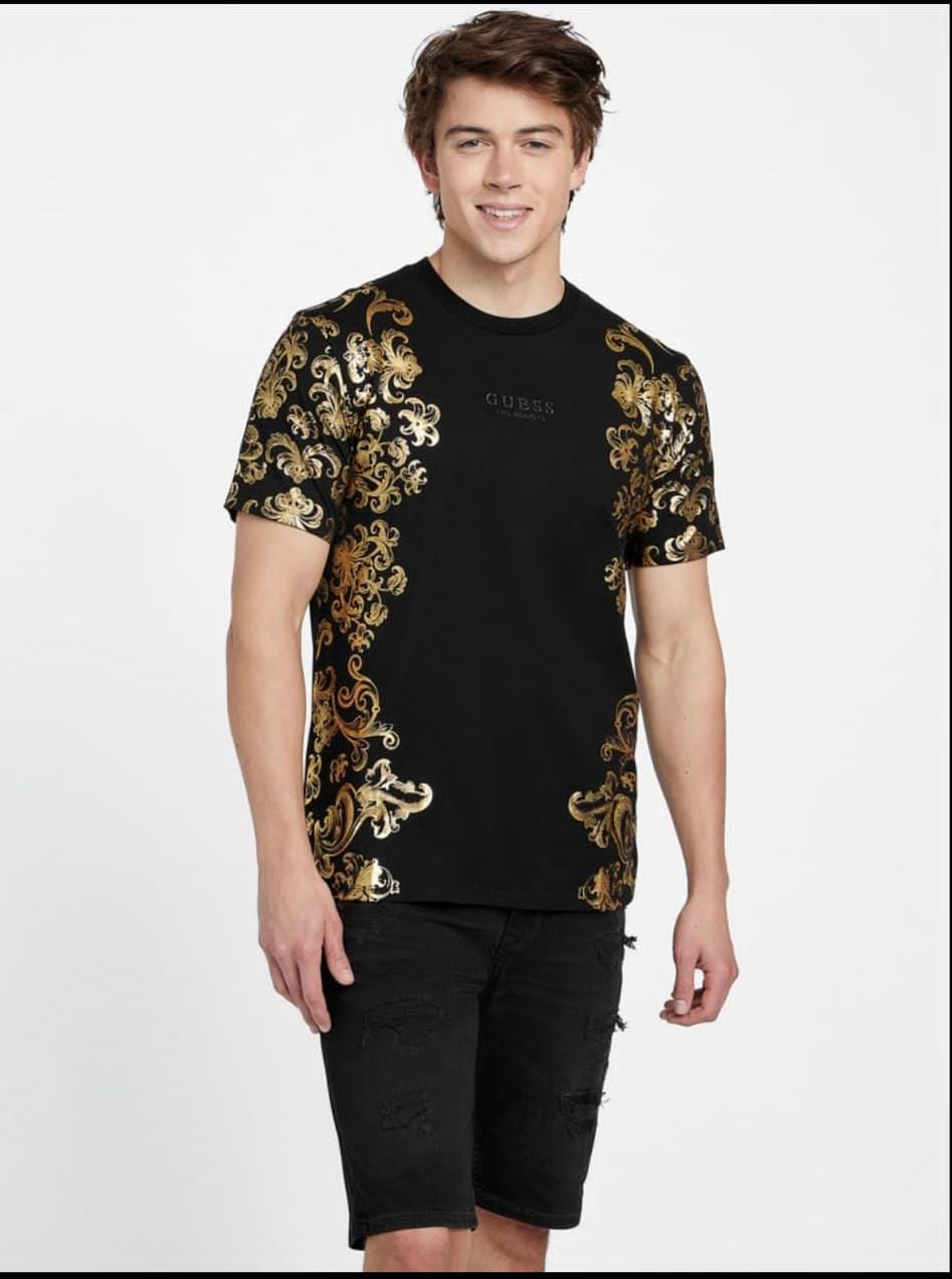 GUESS MENS' Mosko Printed Tee