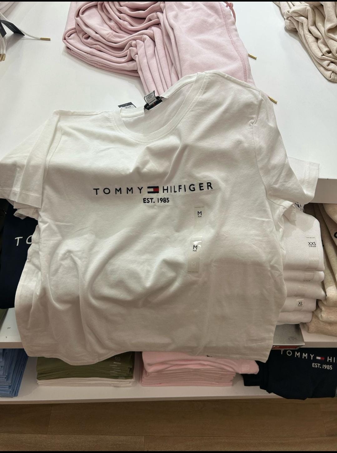 Womens' Tommy Pure Cotton Logo T-Shirt