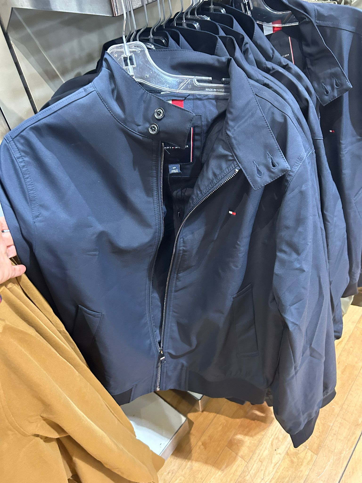 Tommy Mens' Essential Jacket NAVY