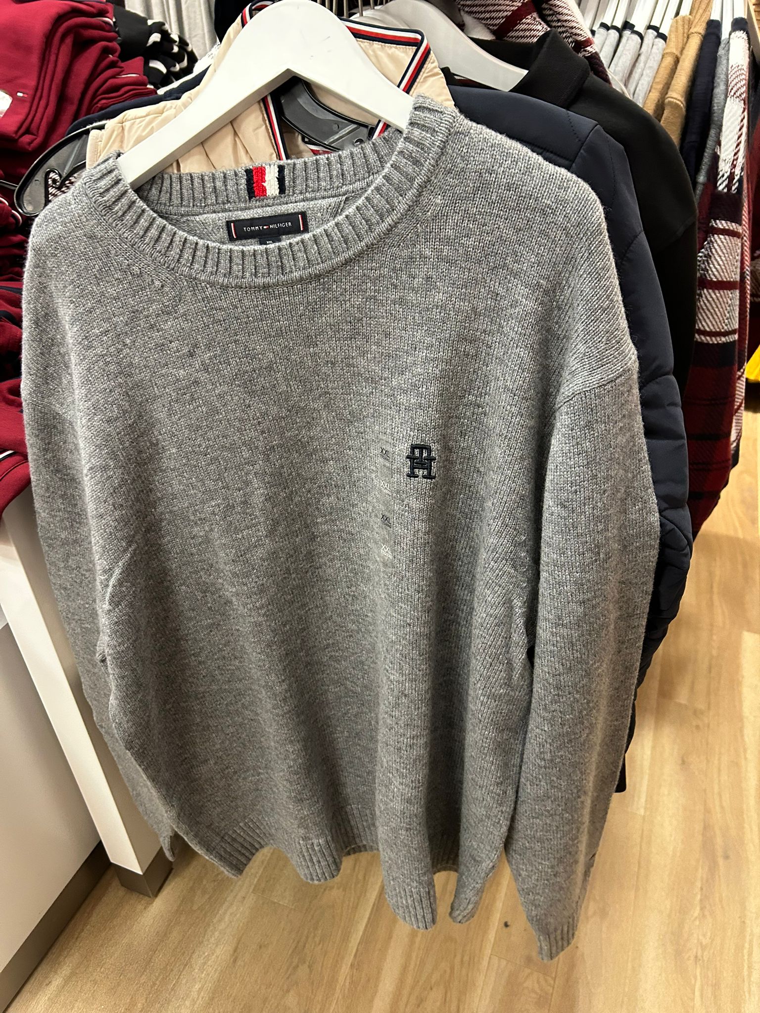 TOMMY HILFIGER MENS' Midweight Cotton Sweater