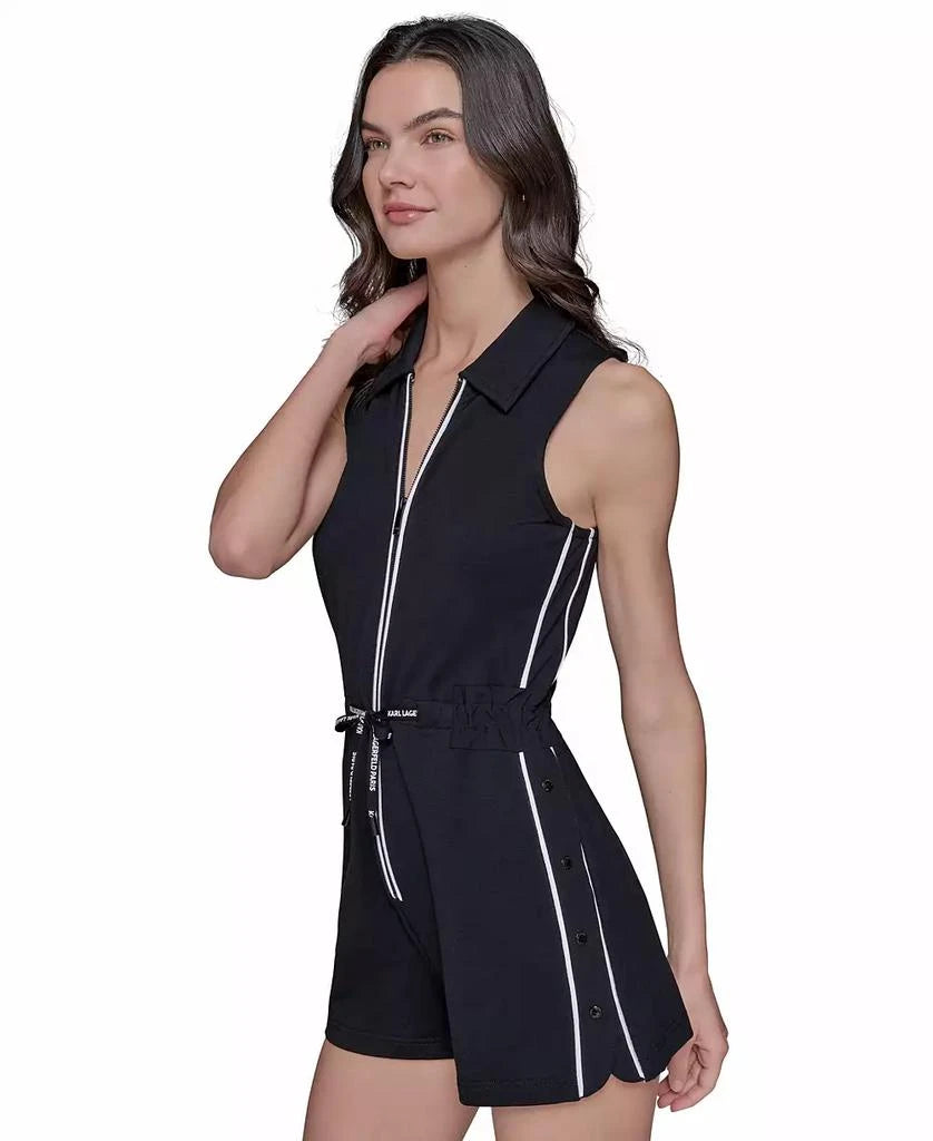 Karl Lagerfeld Paris Women's Drawstring Romper