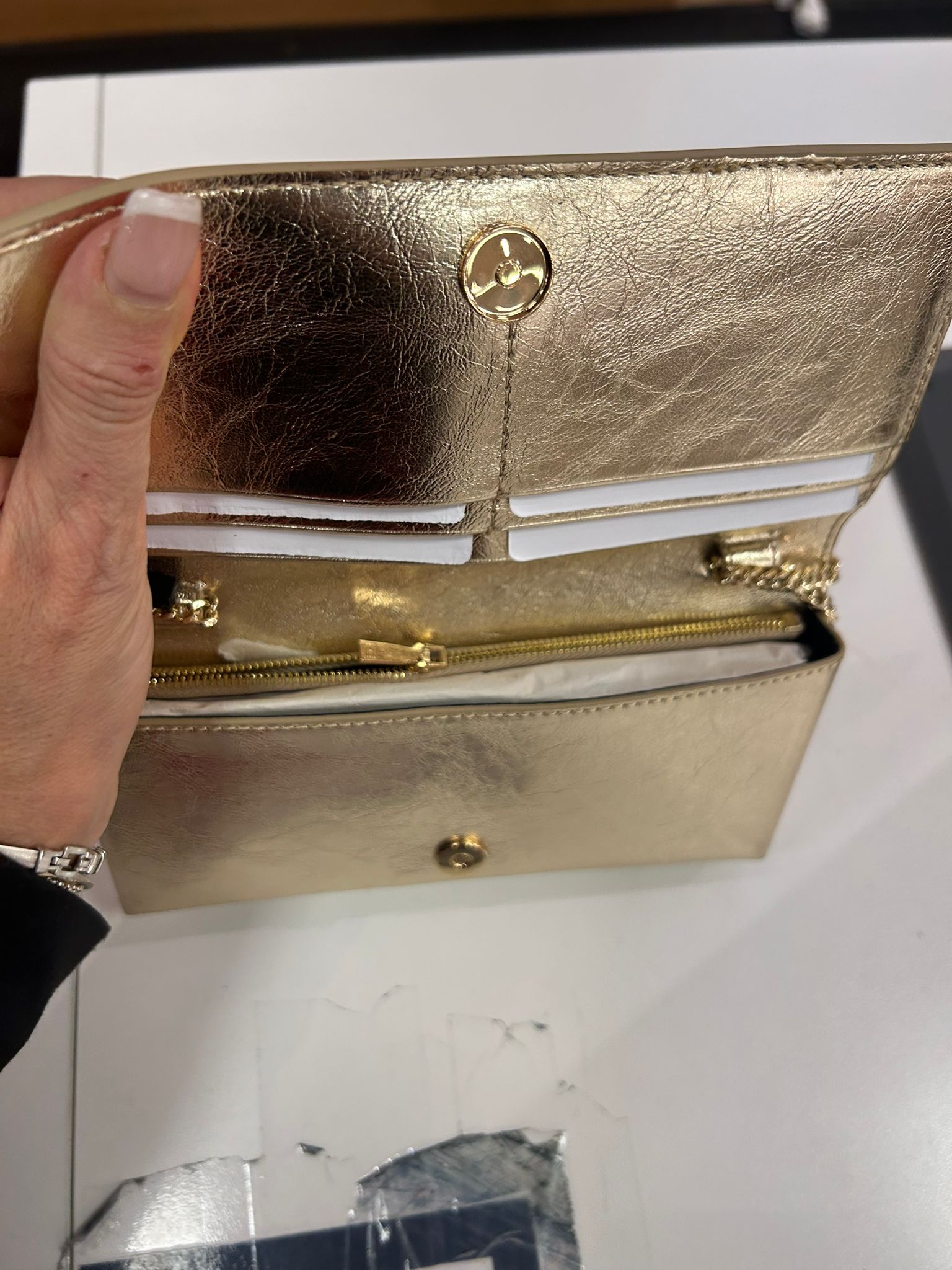 Women's Tommy Monogram Plaque Crossbody Bag Gold