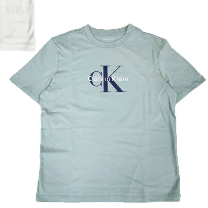 Calvin Klein Men's Jeans crew neck Tee-Blue Tint