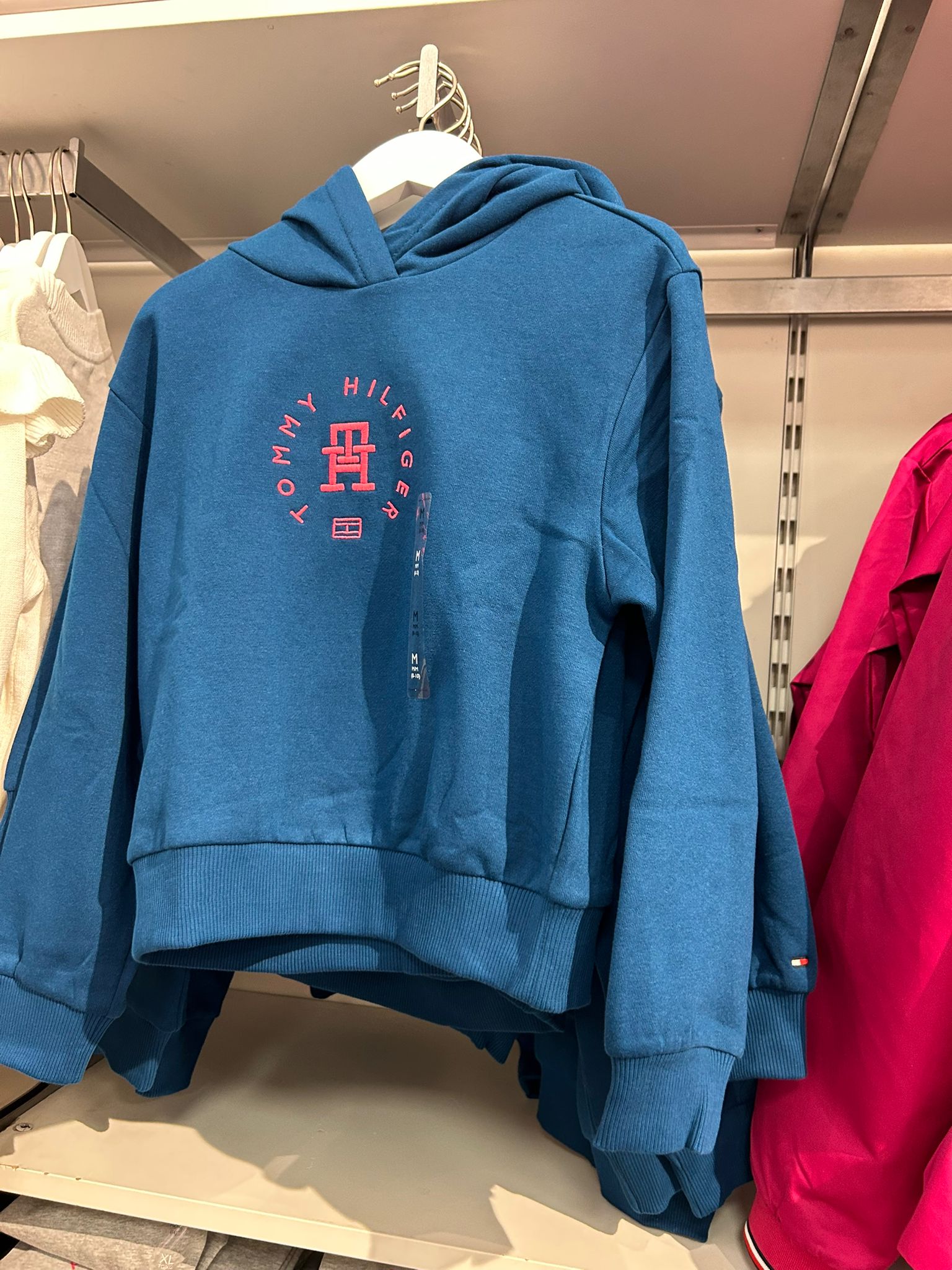 TOMMY Girls Circle Logo Hoodie