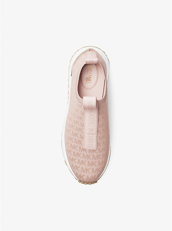 Michael Kors WOMENS' Bodie Knit Slip-On Sneaker POWDER BLUSH