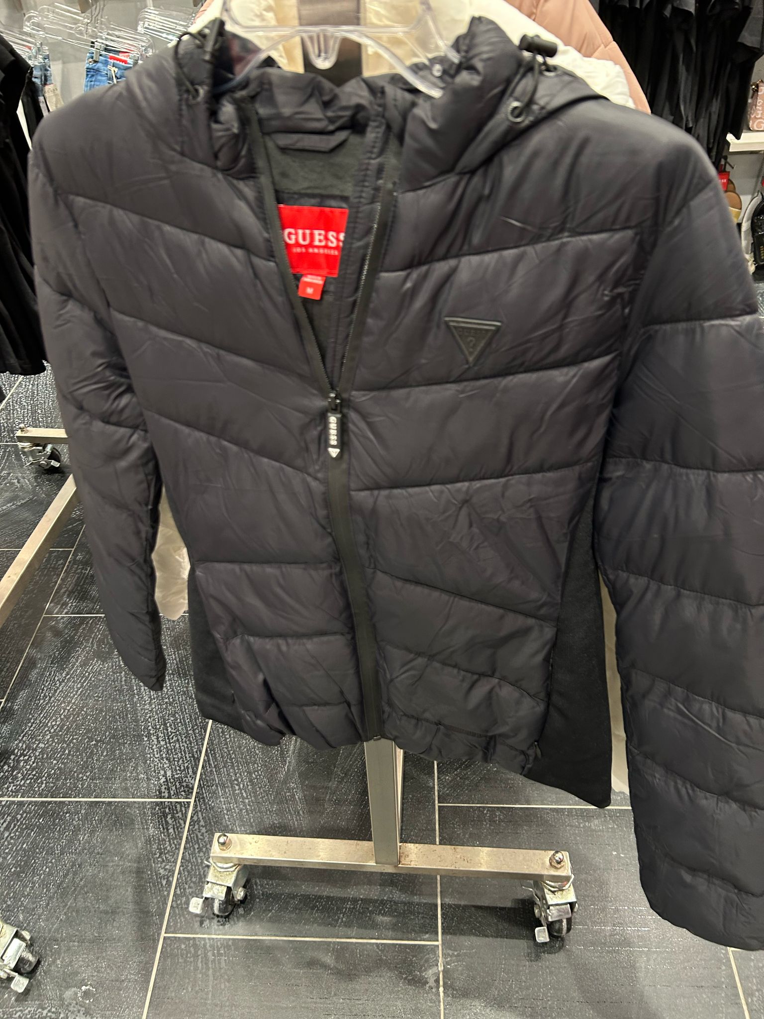 WOMENS' Guess Juli Hooded Jacket/ BLACK