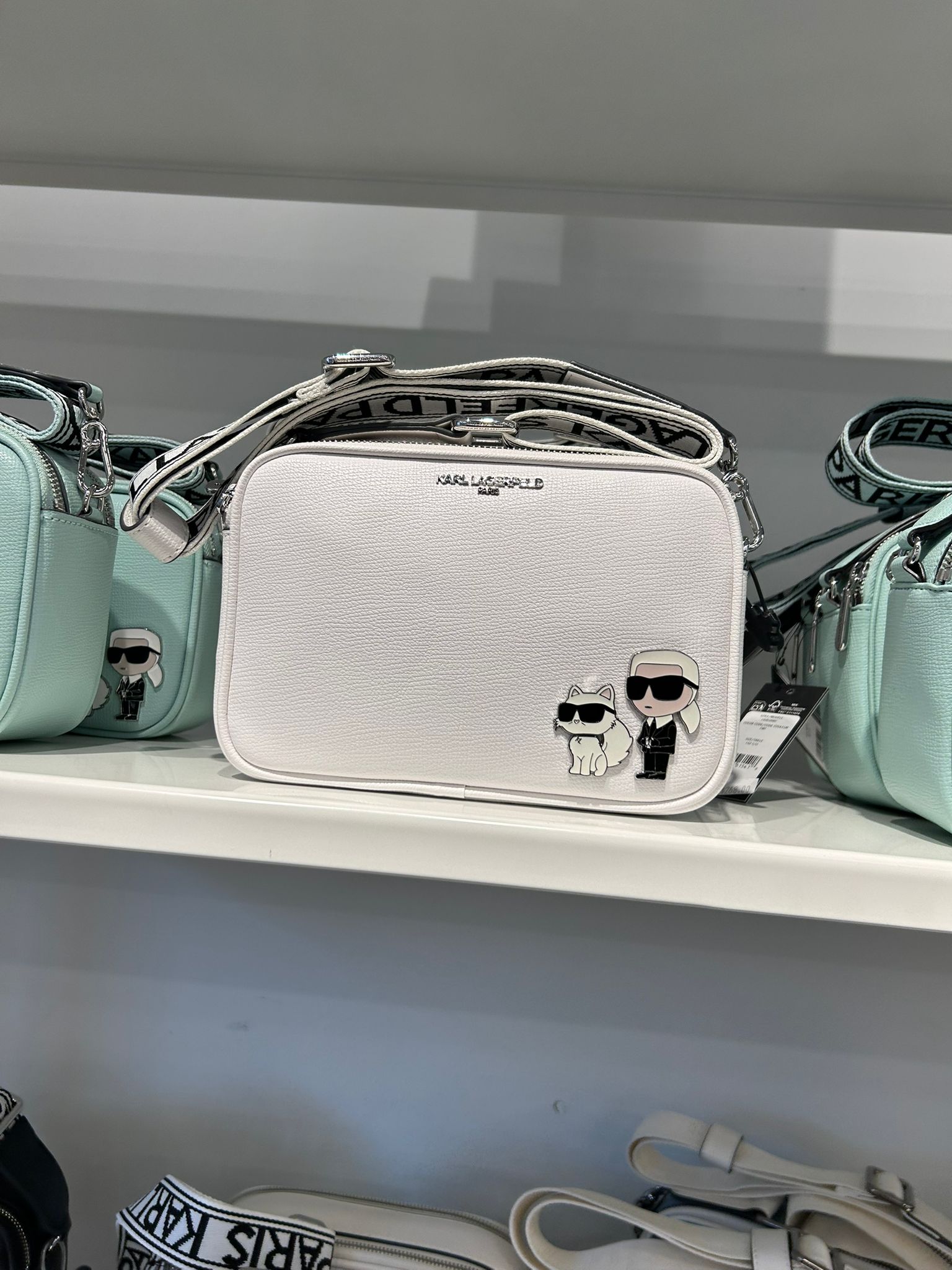 MAYBELLE CAMERA CROSSBODY-White