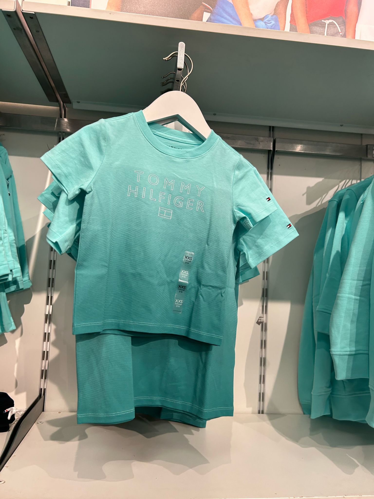 Boys' Tommy Ombre Hilfiger Logo T-Shirt