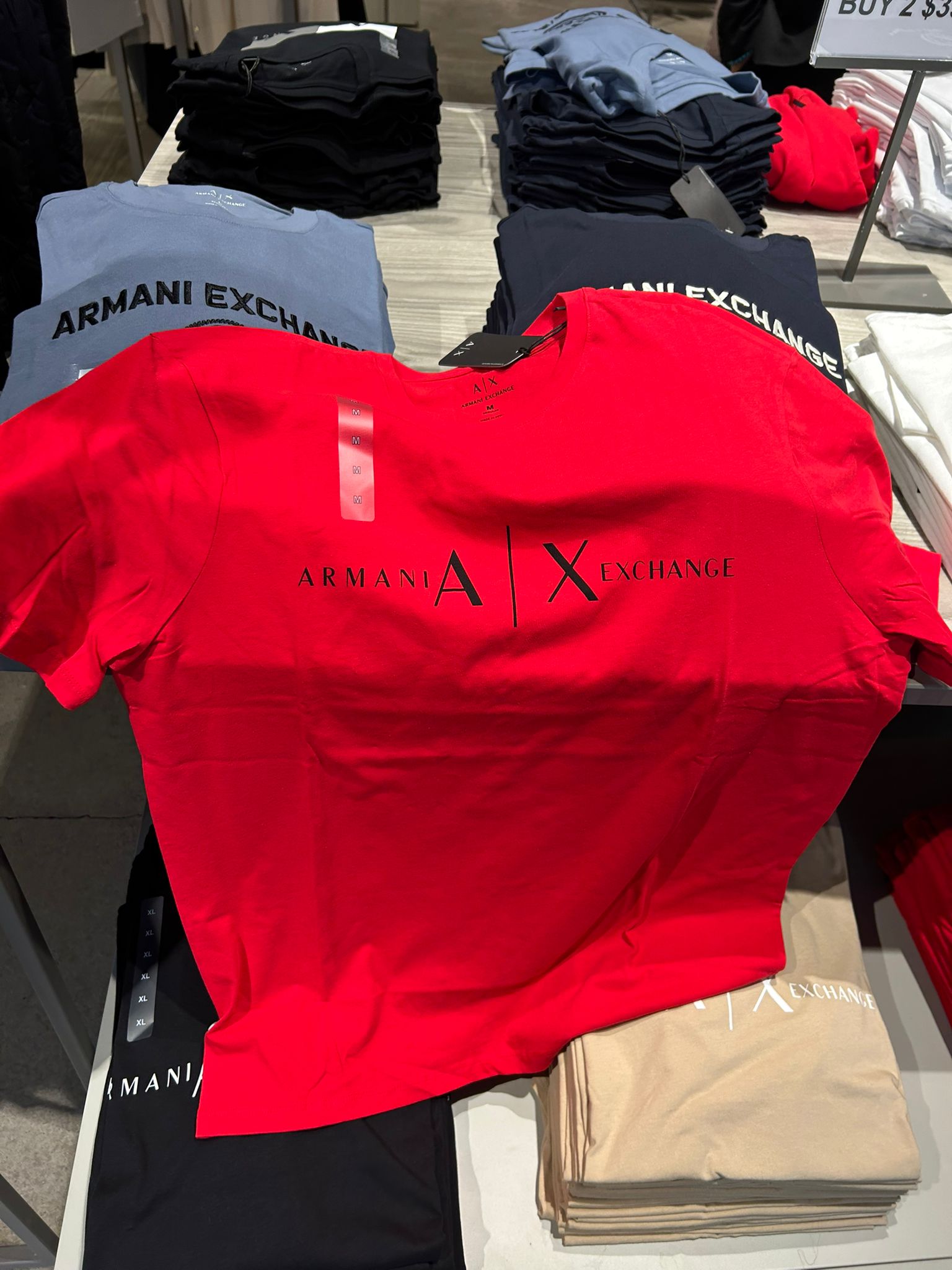 MENS' jersey T-shirt with logo| Armani Exchange