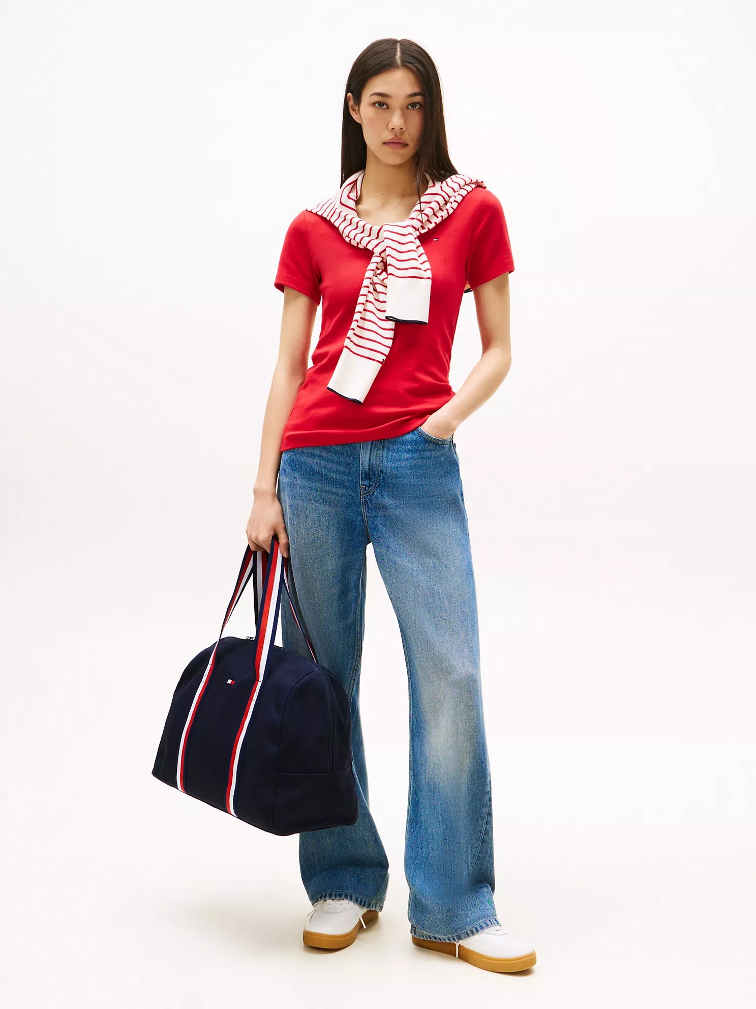 Tommy Womens' Signature Duffle Bag