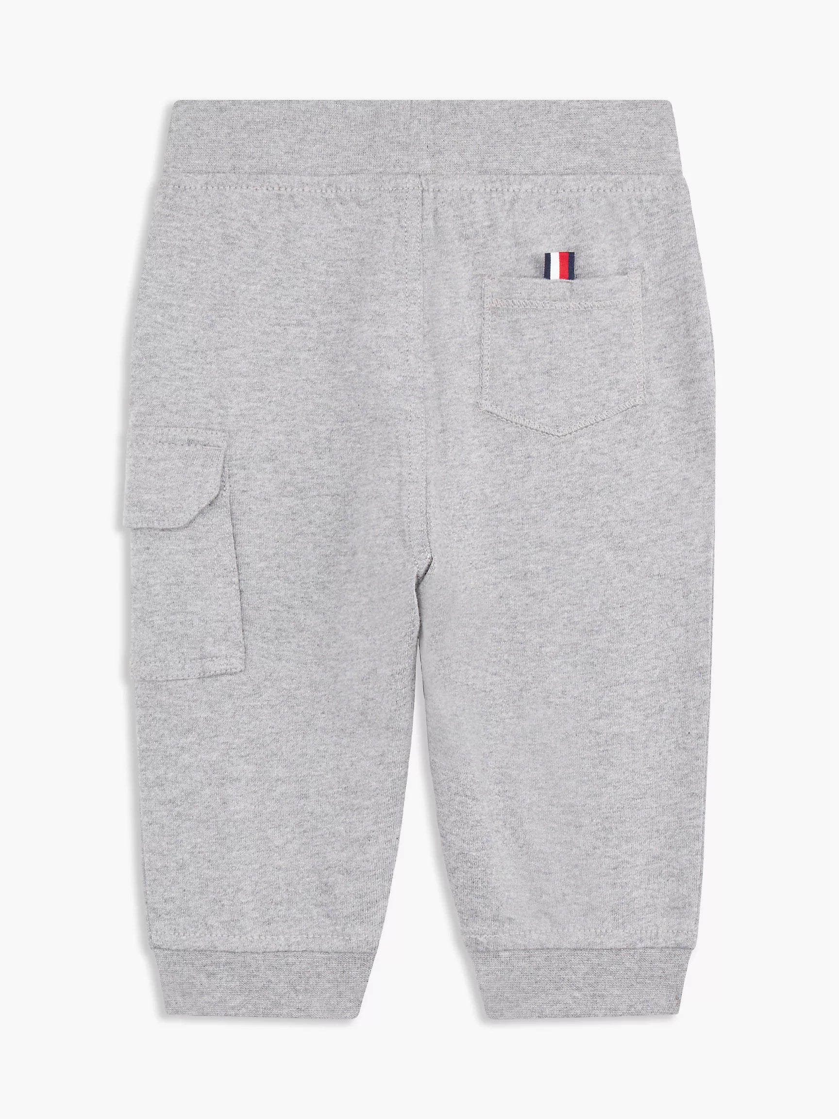 Tommy Hilfiger Babies' Knit Cargo Pant- Grey