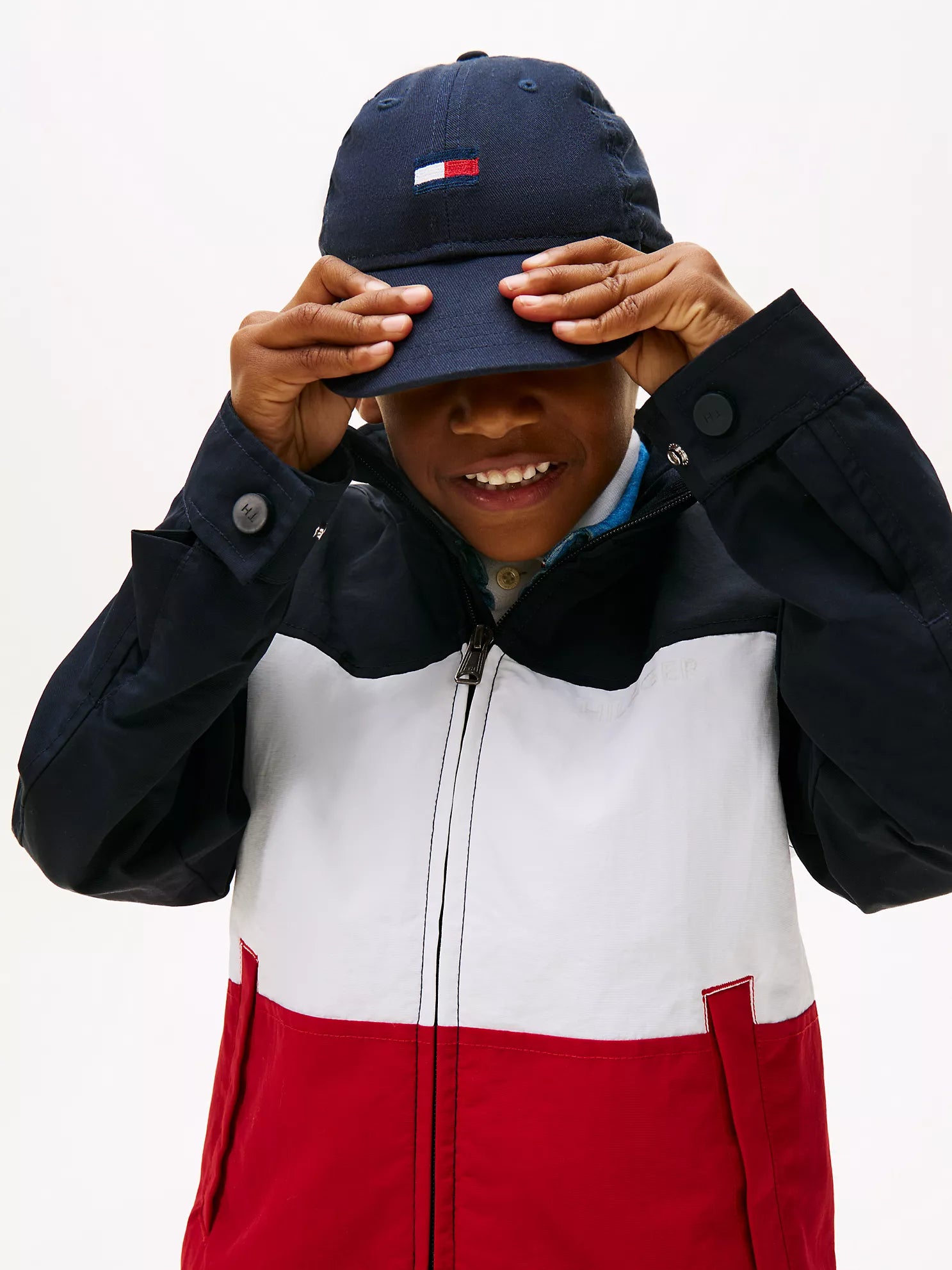 BOY Tommy Water-Repellent Regatta Jacket Navy