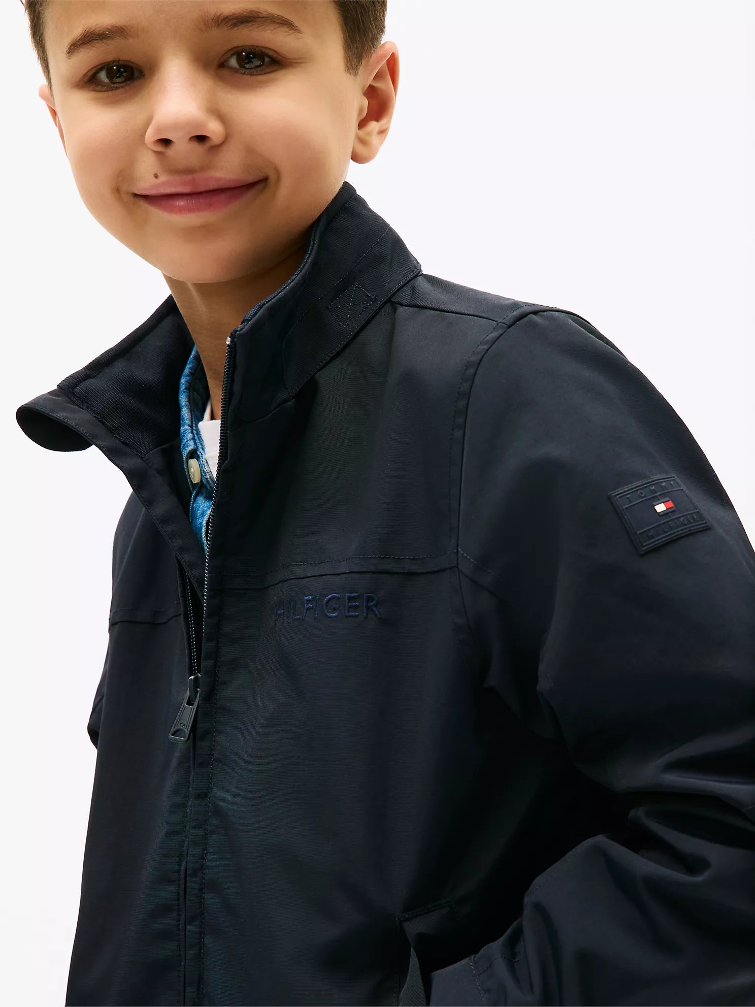 BOY Tommy Water-Repellent Regatta Jacket Navy