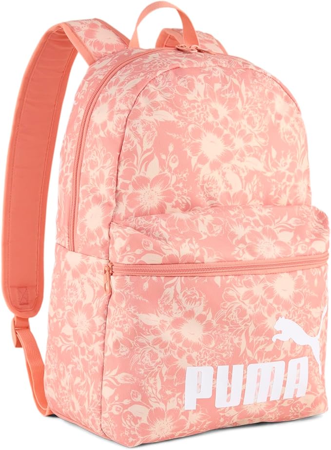 PUMA Unisex Puma Phase Aop Backpack Classic Backpacks -Pink Fruit-floral Aop