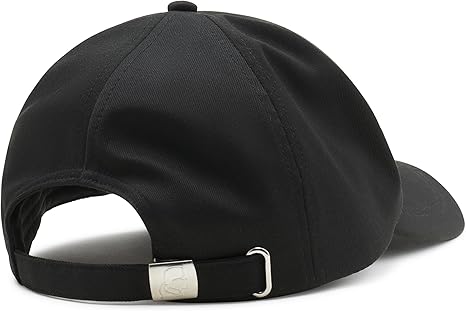 KARL LAGERFELD WOMEN'S PIN BASEBALL CAP-Black