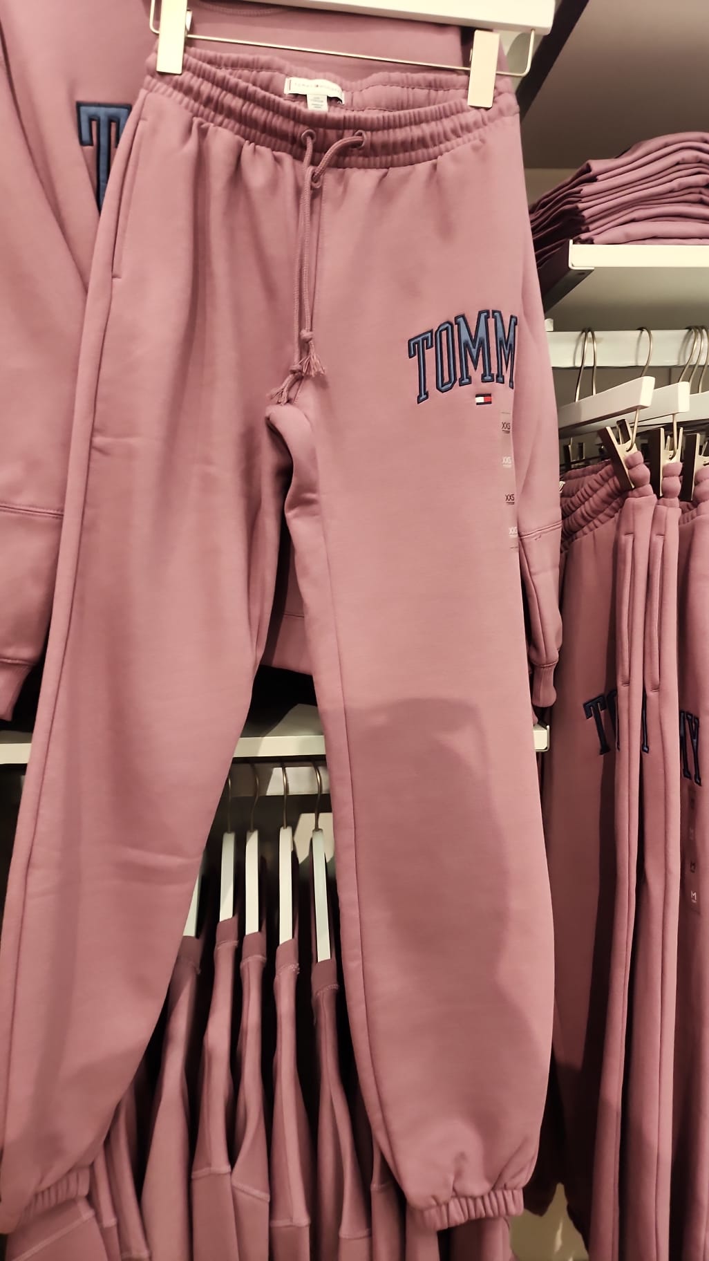 Tommy Womens' Varsity Tommy Logo Sweatpant/ Misty Plum