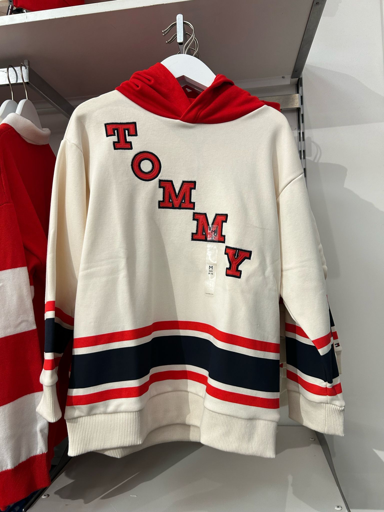 BOYS TOMMY HILFIGER Varsity Colour-Blocked Hoody