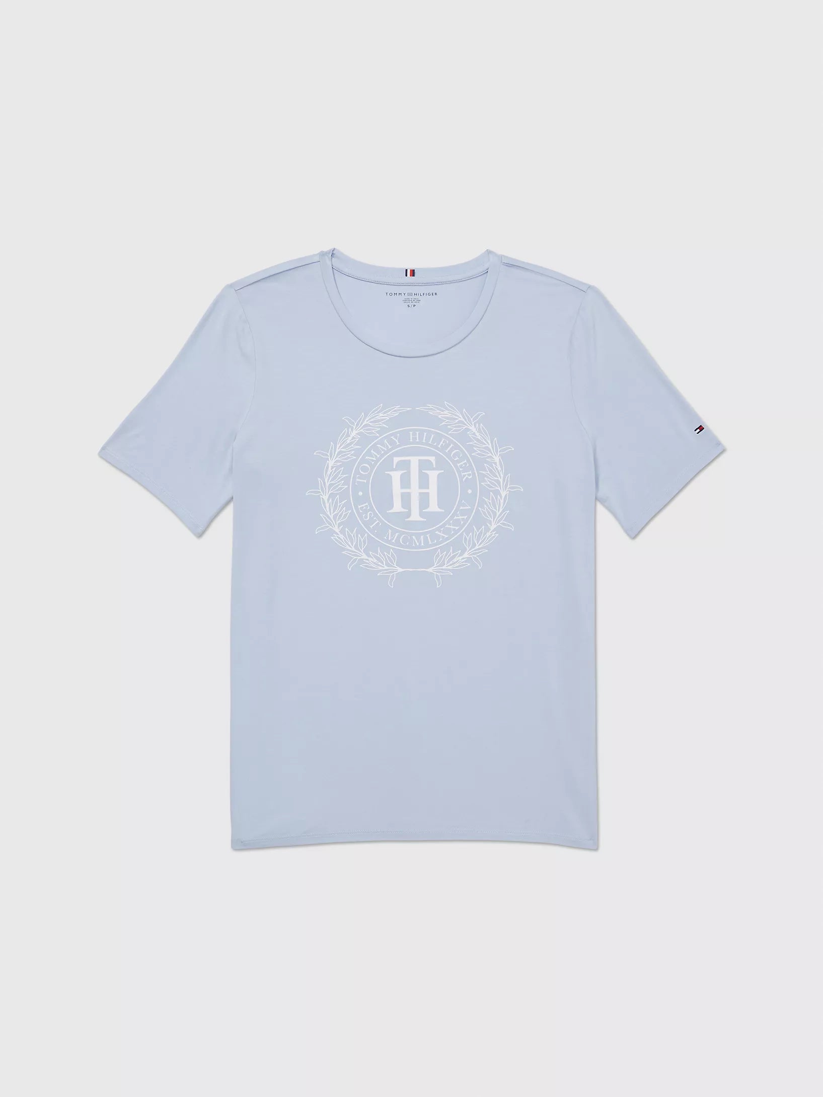 Women Tommy Seated Fit Crested T-Shirt