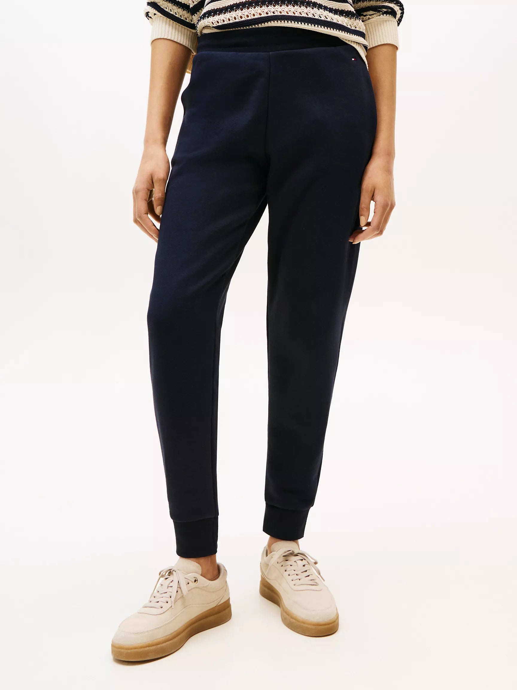 Womens' Tommy Relaxed Solid Jogger Navy