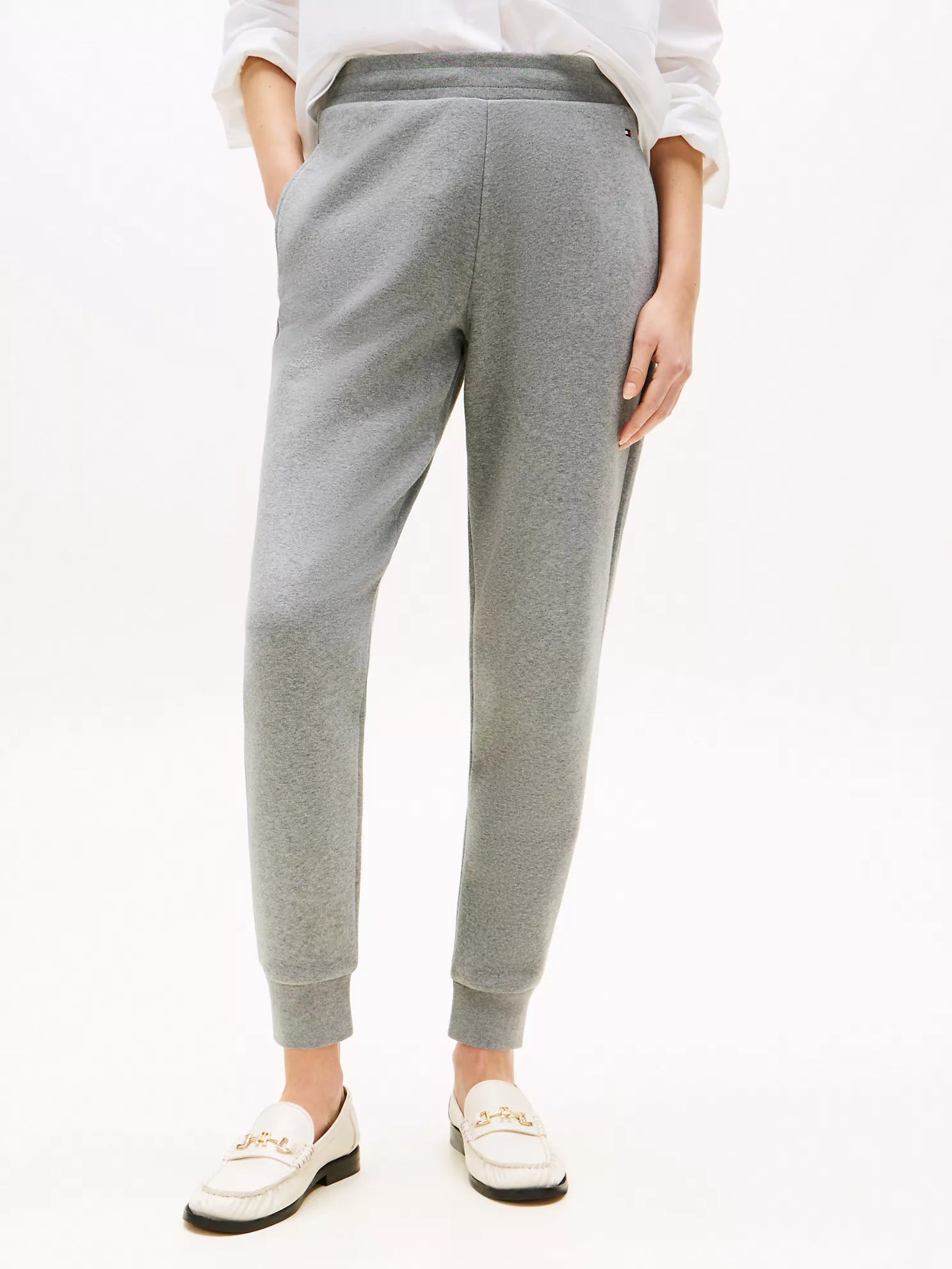 Womens' Tommy Relaxed Solid Jogger Grey Heather