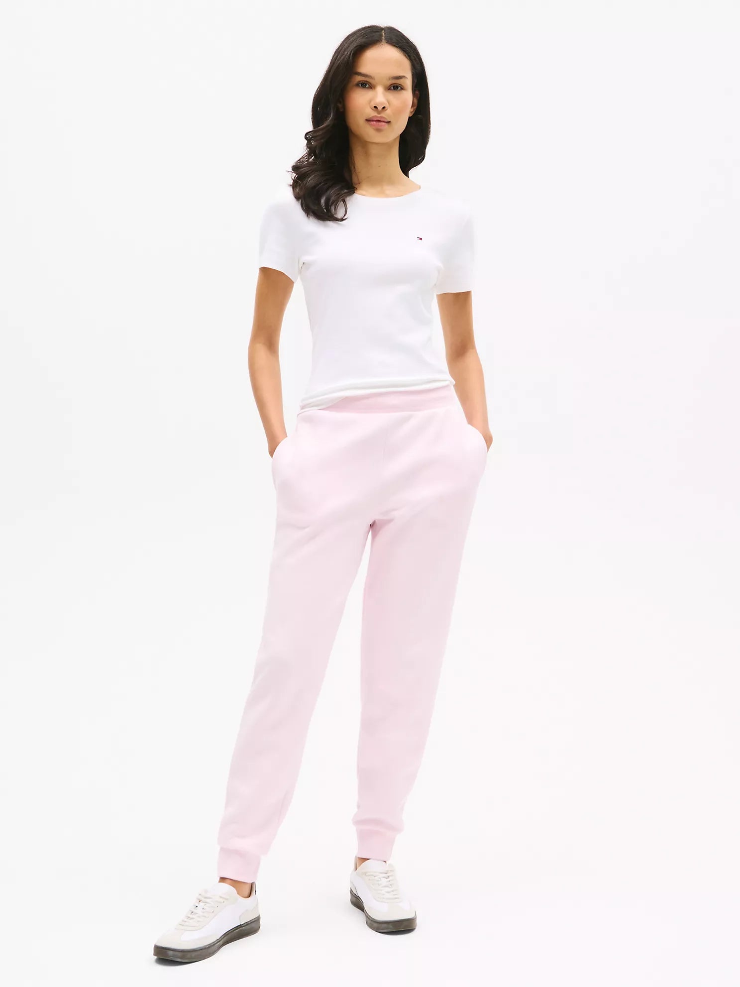 Womens' Tommy Relaxed Solid Jogger Light Pink