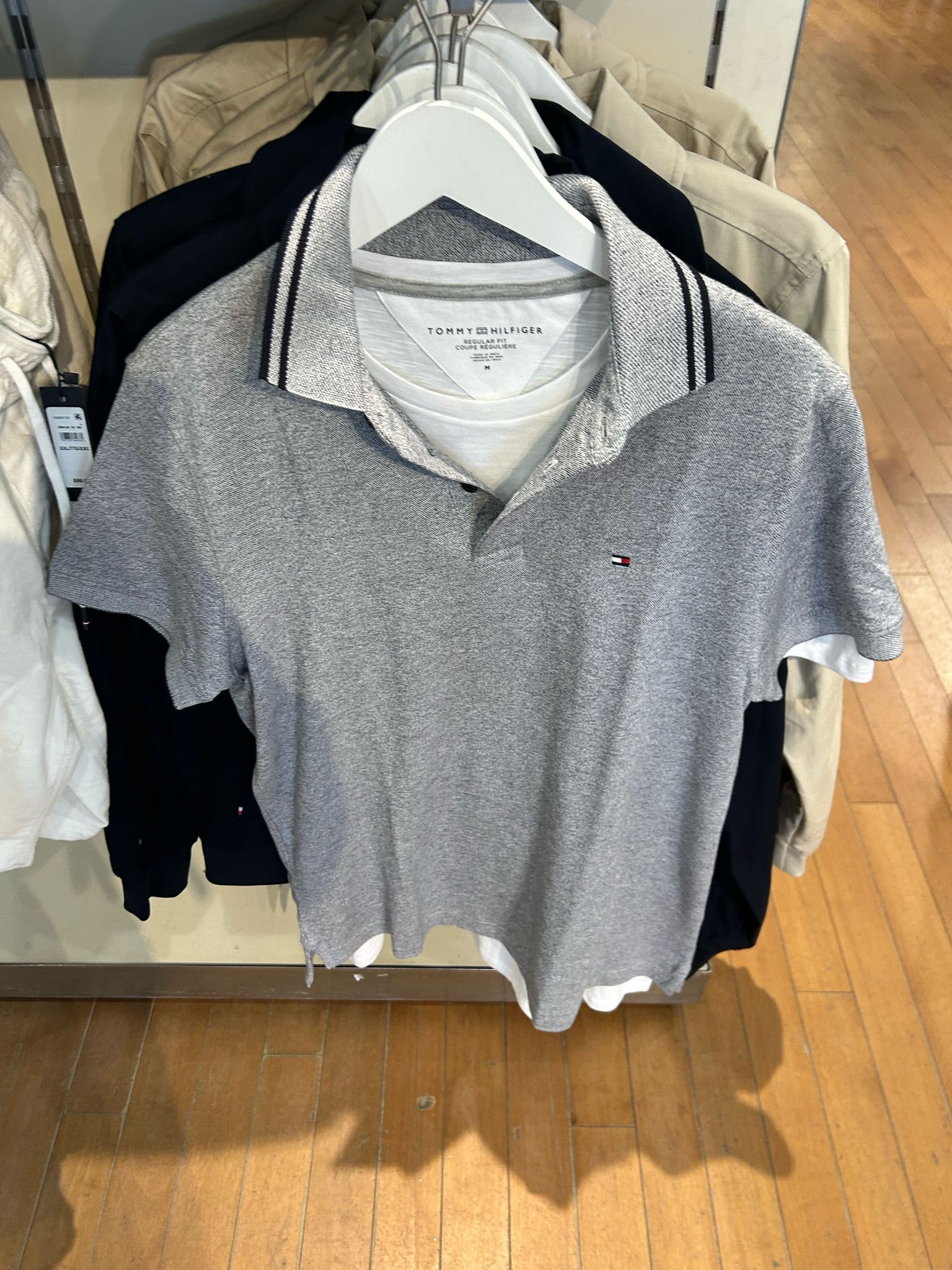 Tommy Men Slim Fit Heathered Polo/