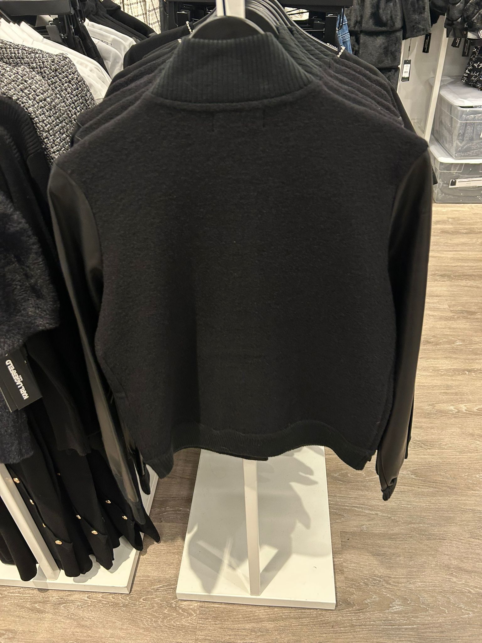 Karl Lagerfeld Paris Women's KARL VARSITY JACKET