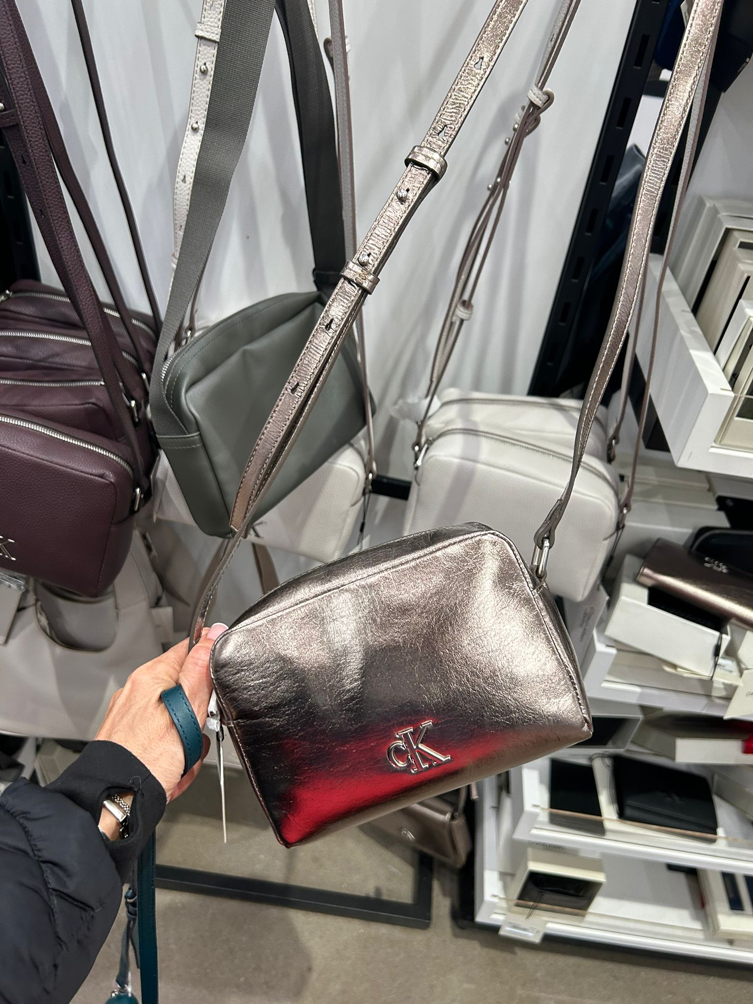 Calvin Klein Womens' Archive Hardware Camera Bag