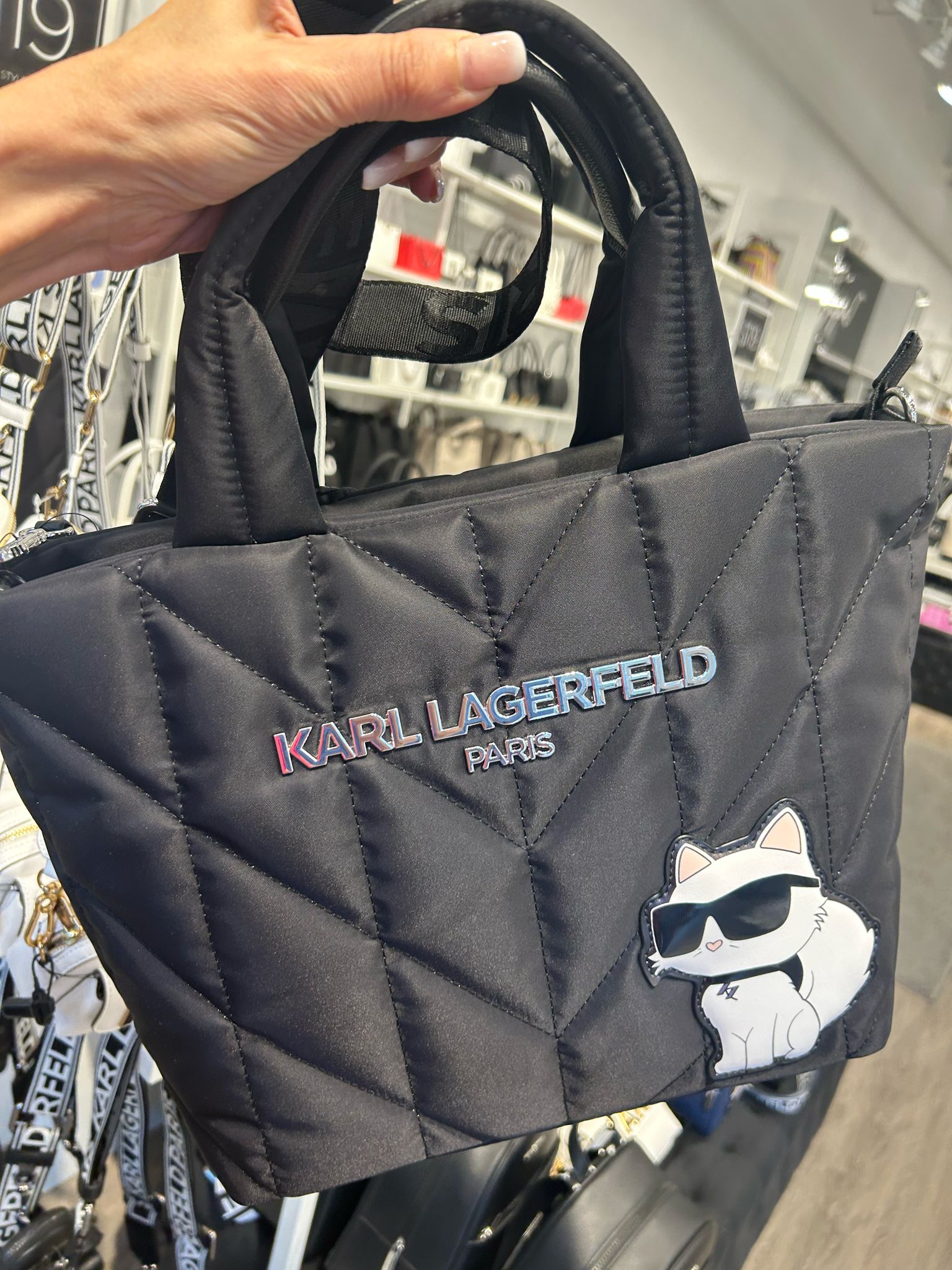 Womens' Karl VOYAGE TOTE / Cat