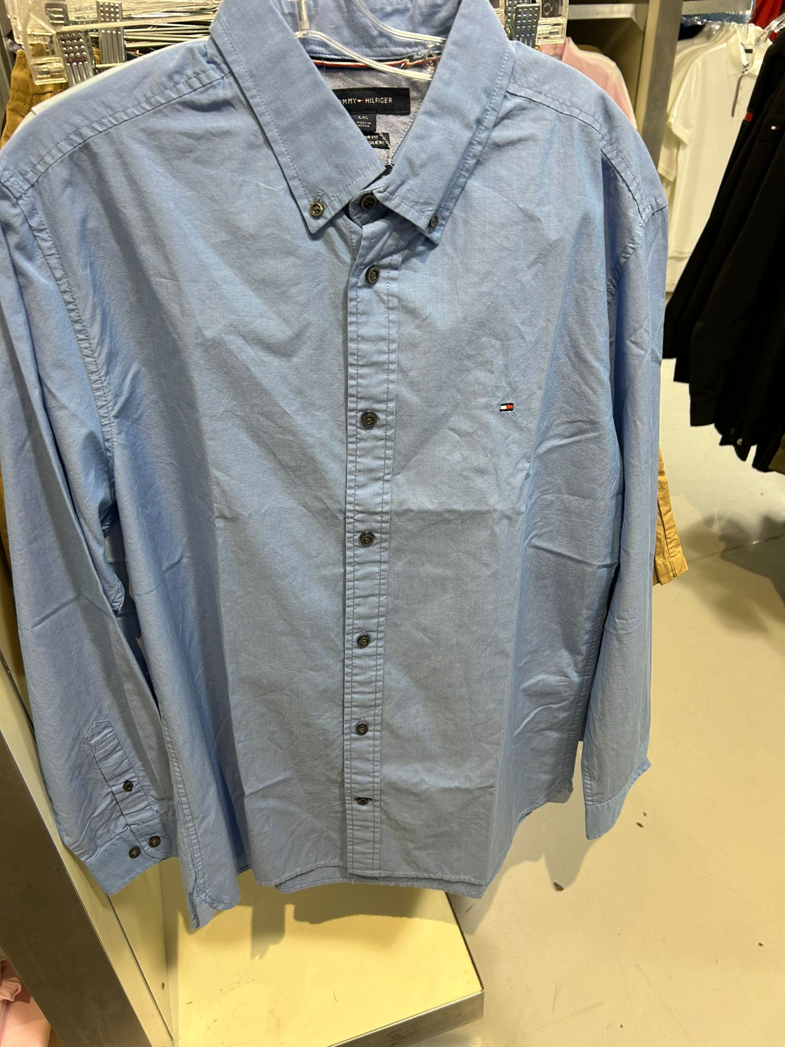 Tommy Hilfiger Men Casual Cotton Shirt