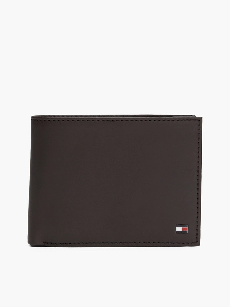 Tommy Mens' Bifold Leather Wallet / Brown