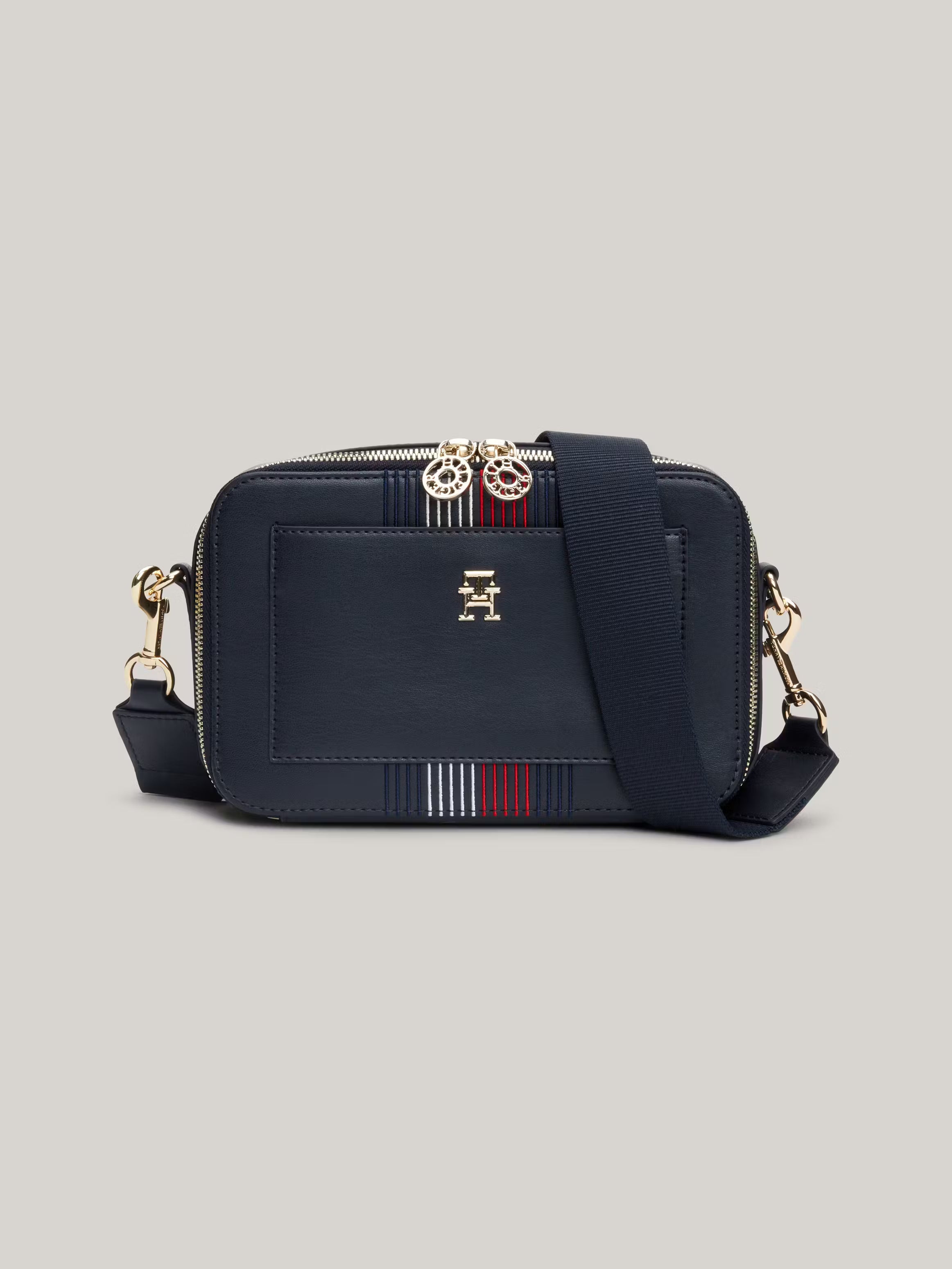 Tommy Womens' Corporate Double Zip Crossover Camera Bag