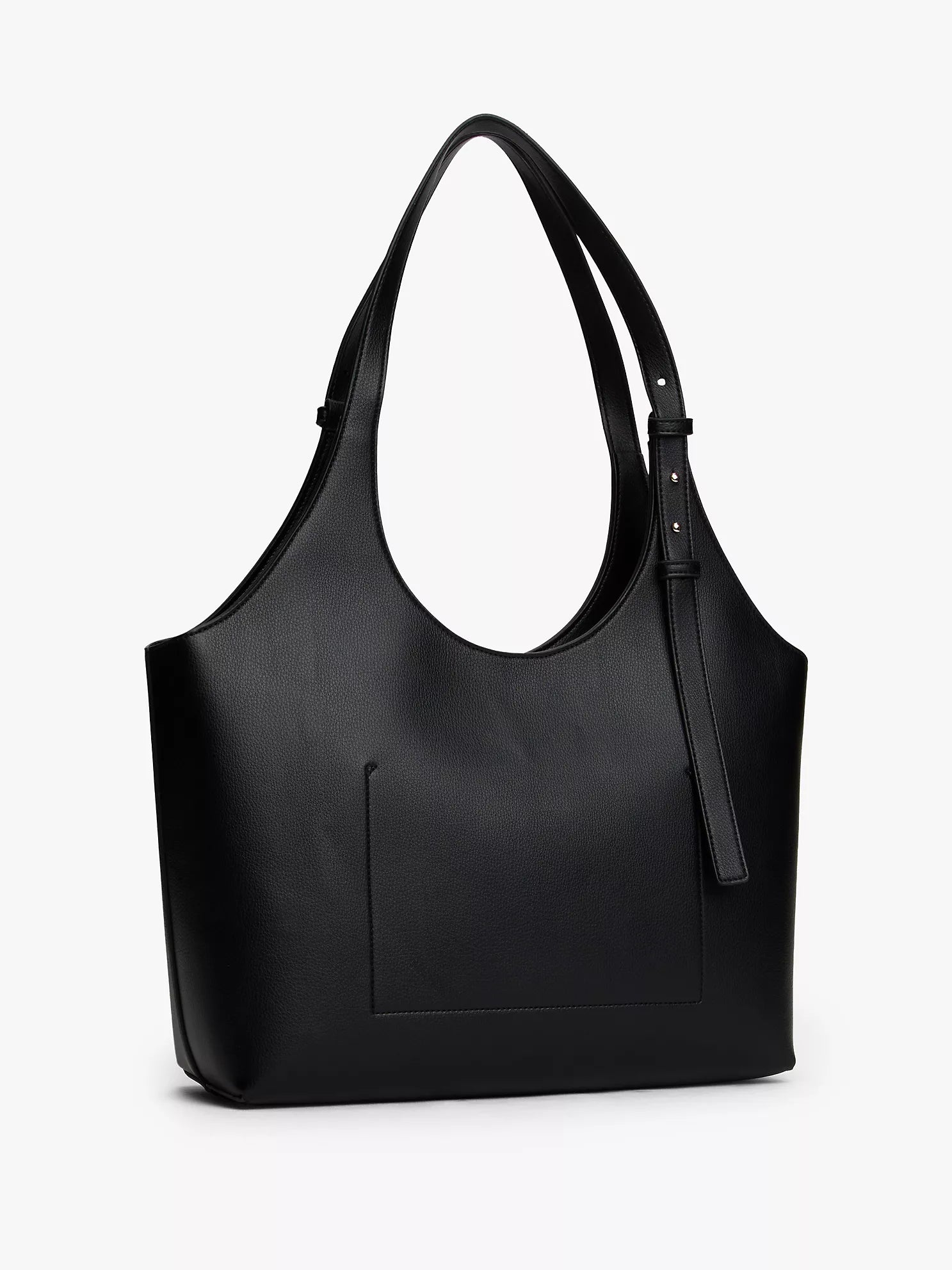 Women's Tommy Metallic Logo Pebbled Tote Bag