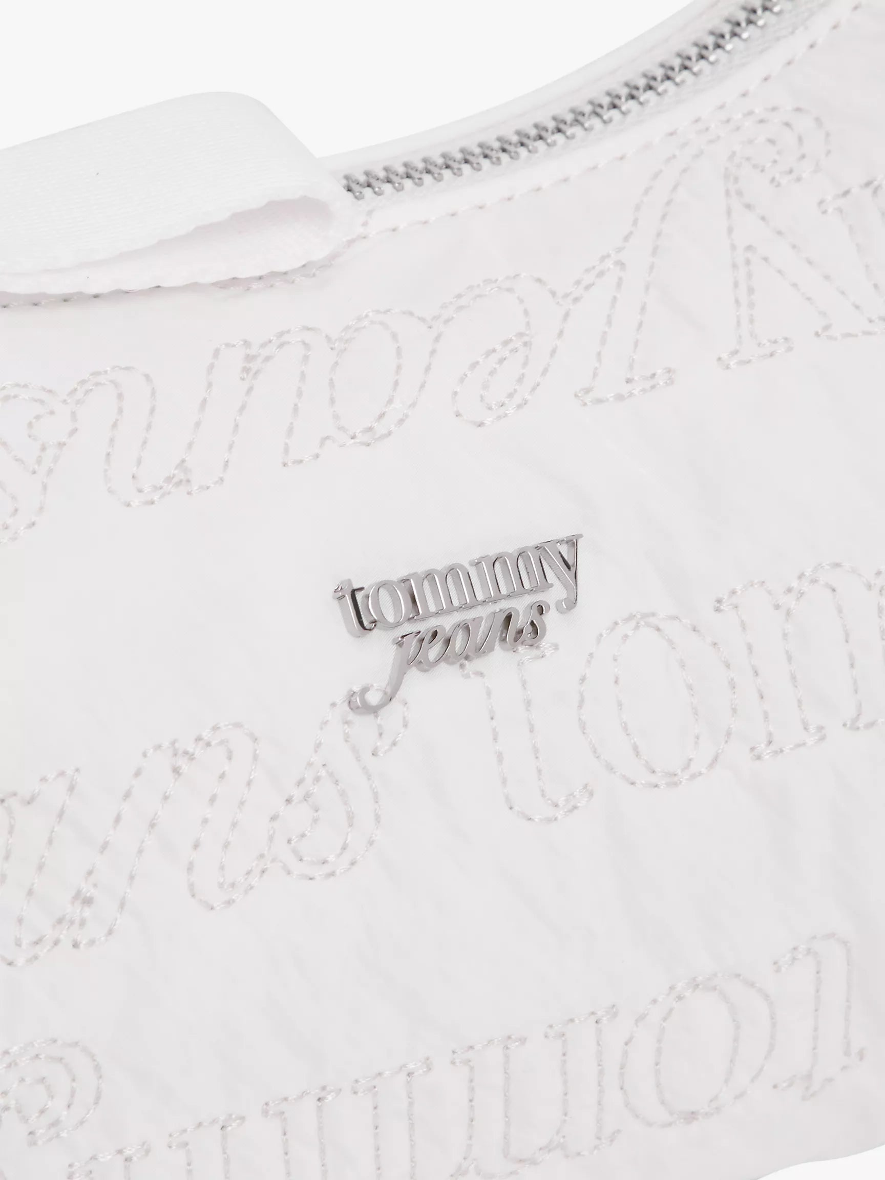 Women's Tommy Jeans Embroidered Shoulder Bag-White