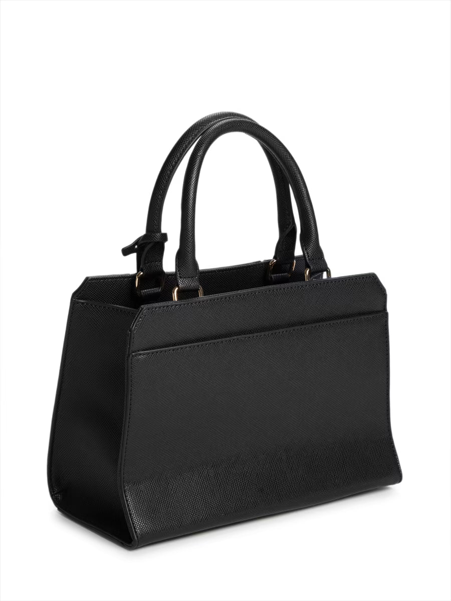 Guess Womens' Cassian Satchel / Black