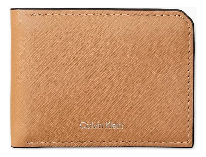 Calvin Klein Mens' Original Imported Saffiano Leather Wallet