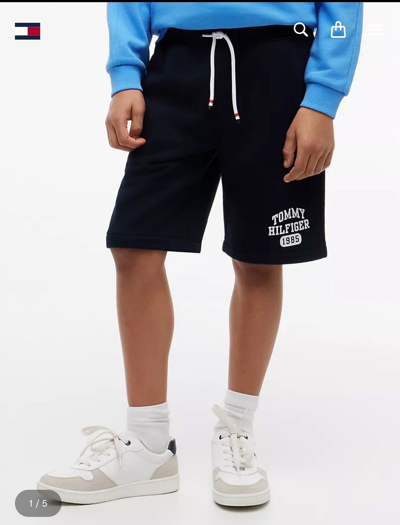 Boys' Tommy Hilfiger Logo Shorts / Navy