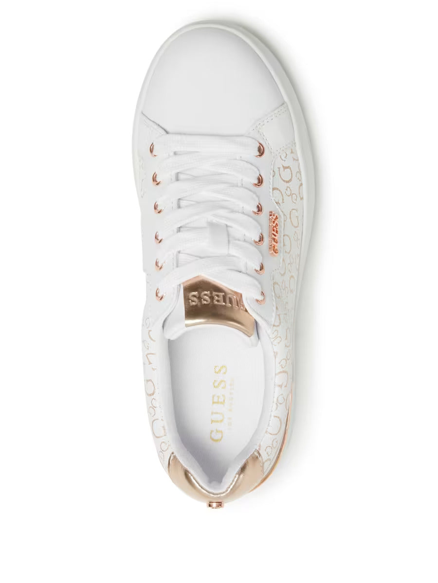 Guess Womens' Onna Low-Top Logo Sneakers