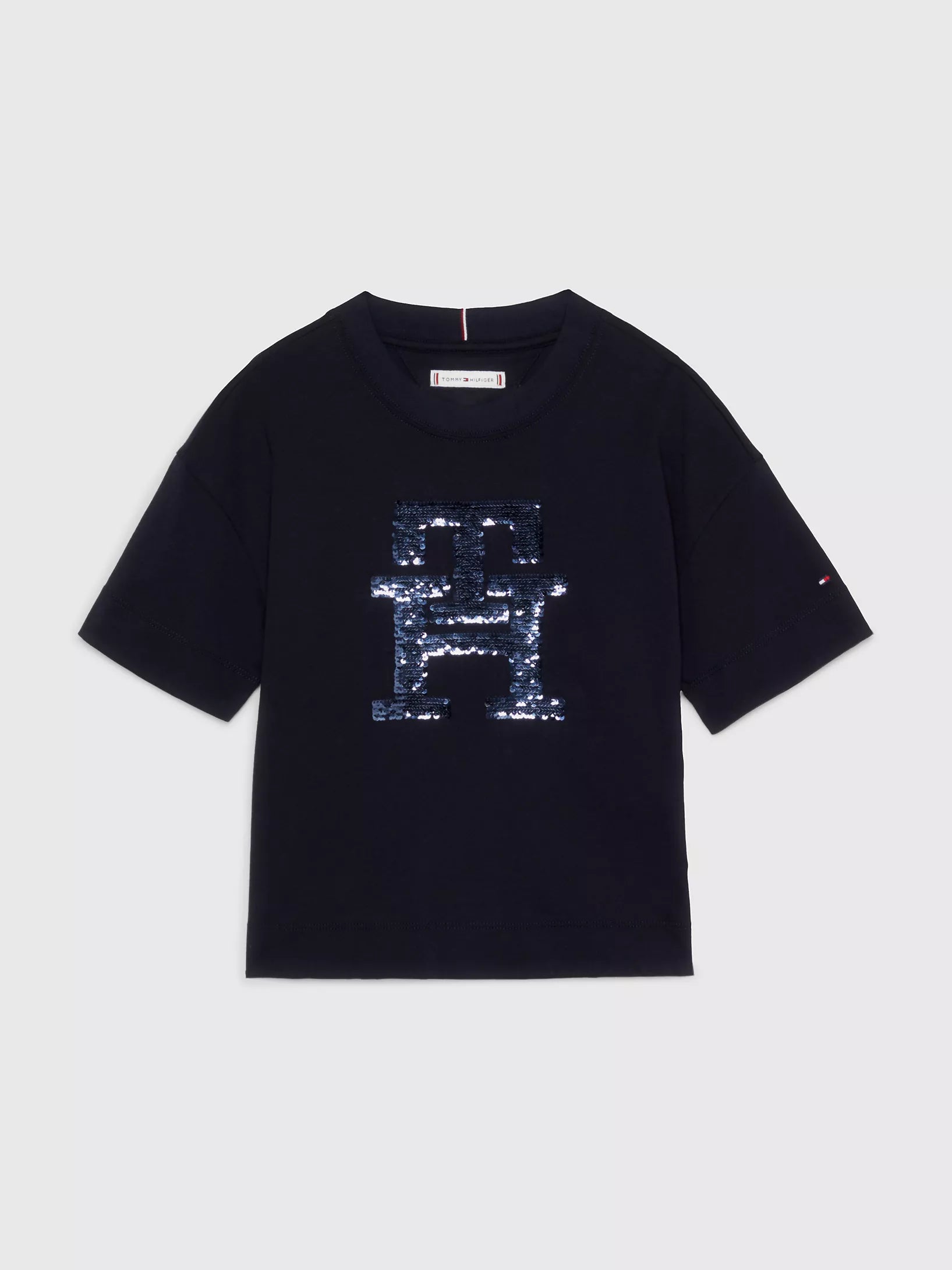 Girls' TH Logo Sequins T-Shirt