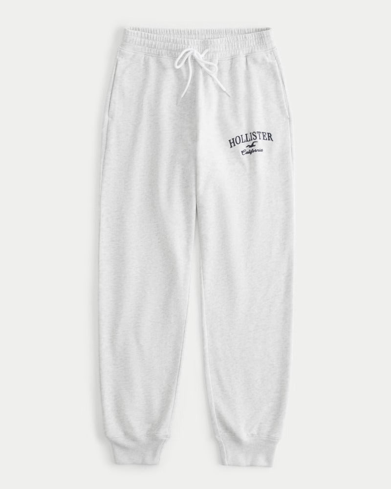 HOLLISTER WOMENS' Ultra High-Rise Fleece Logo Joggers