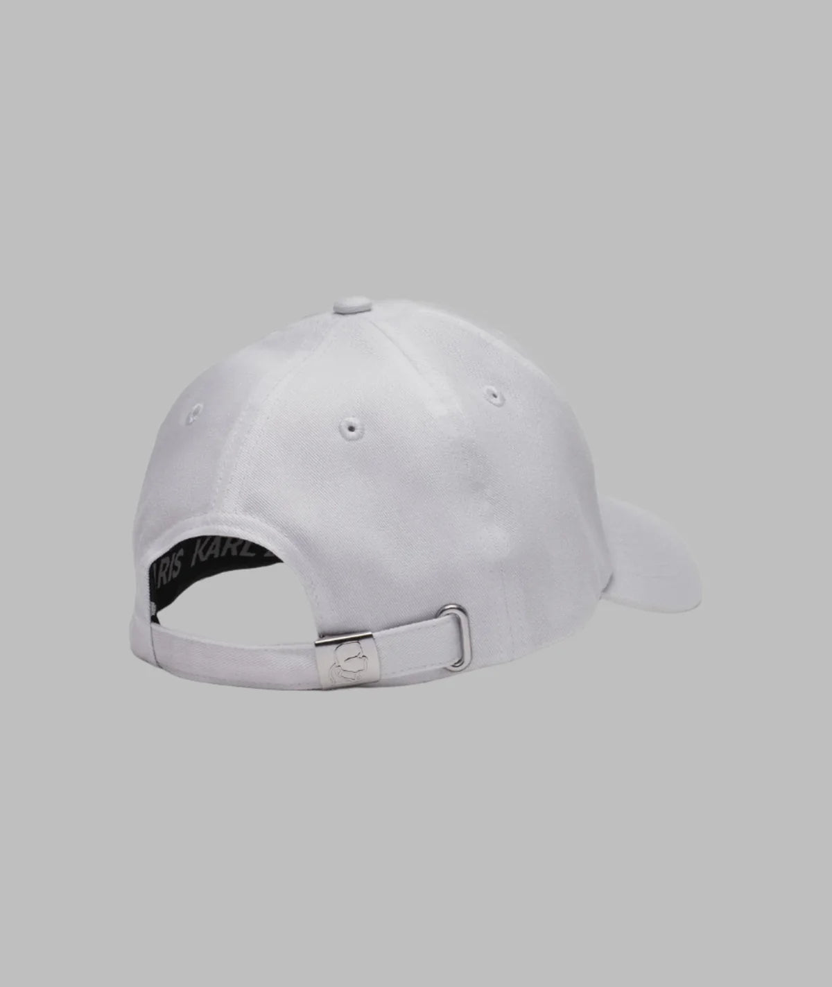 KARL LAGERFELD WOMEN'S CHOUPETTE BASEBALL HAT- White