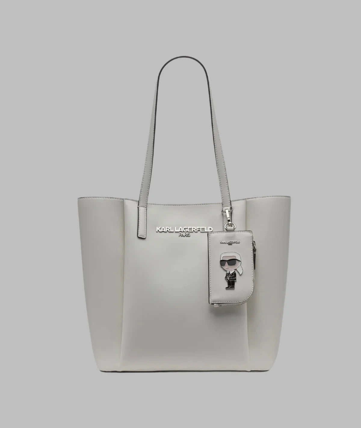 Karl Lagerfeld Paris Womens' LOUISE TOTE WHITE
