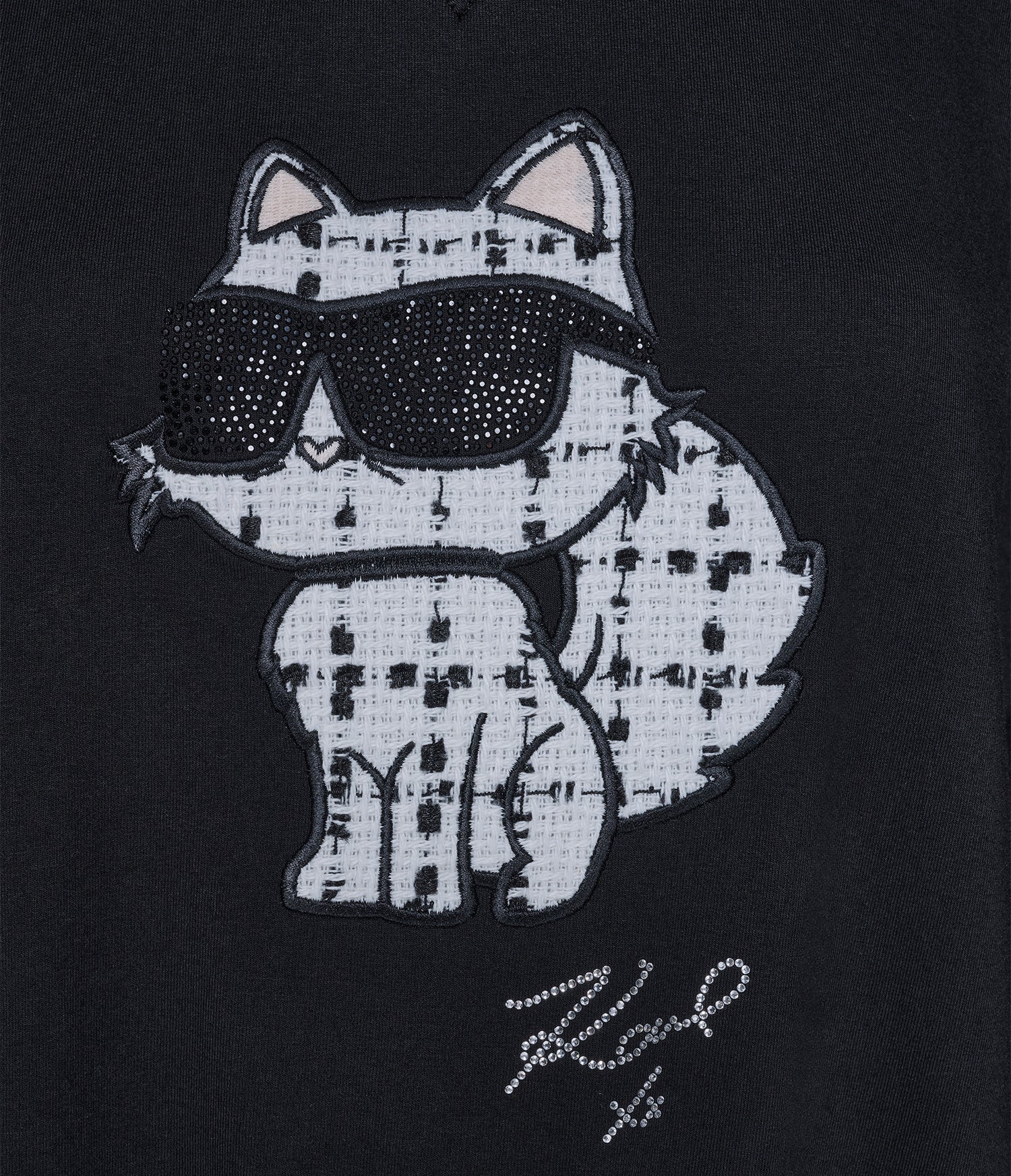 Womens' KARL TWEED CHOUPETTE SWEATSHIRT