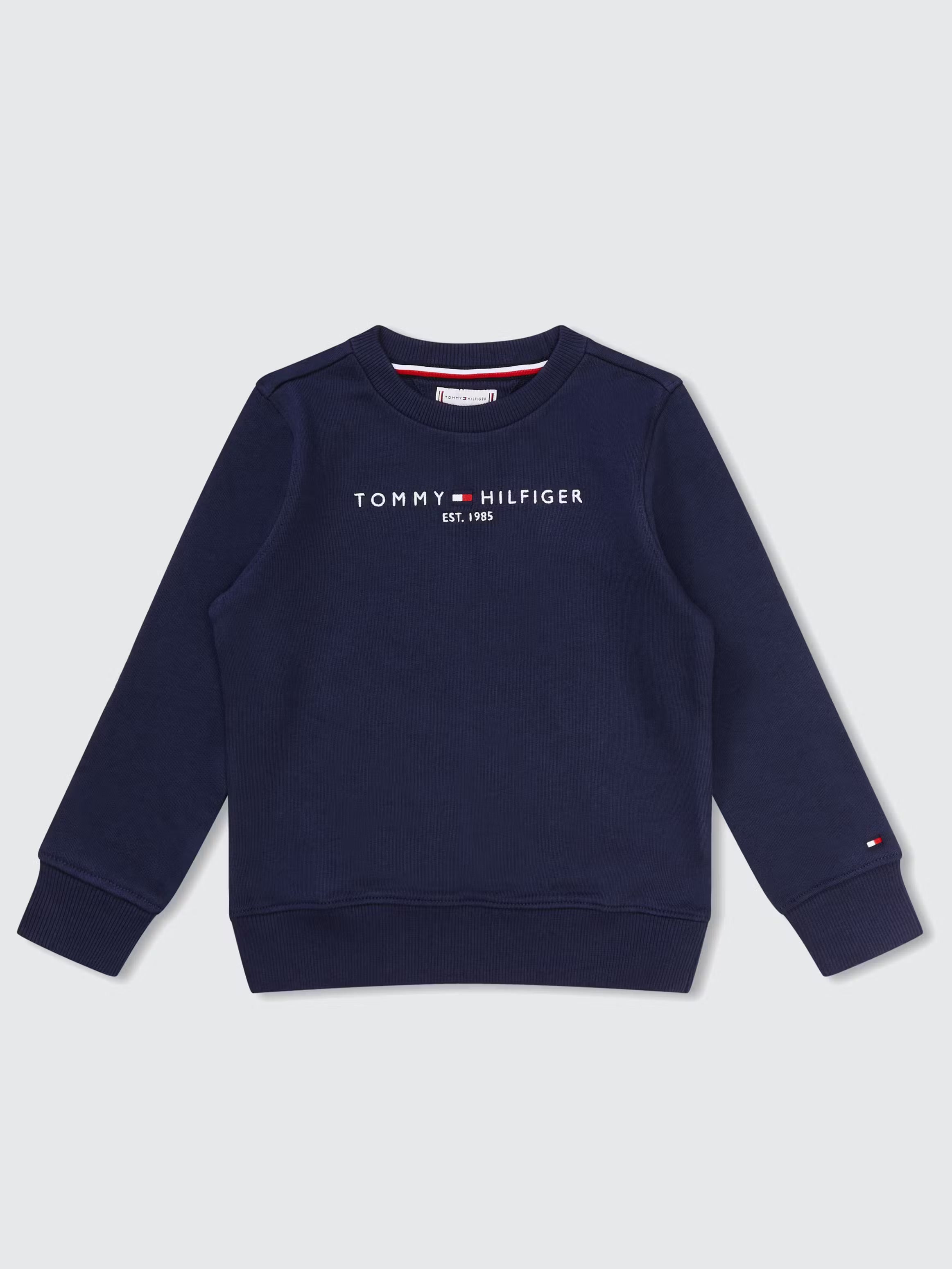 Girls' Tommy hilfiger essential crew neck sweatshirt-navy