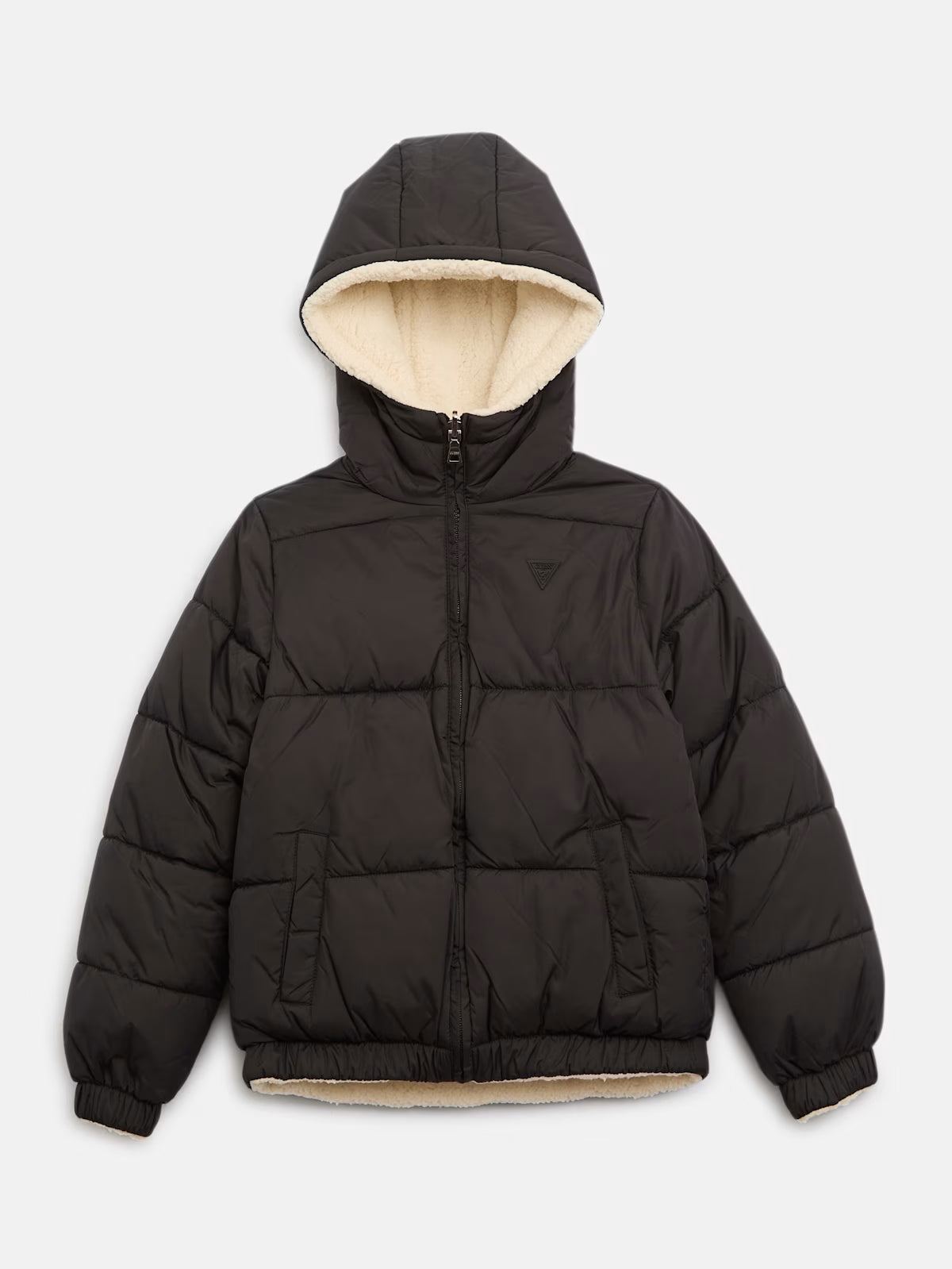 Guess BOYS' Reversible Puffer Jacket (8-16) Black