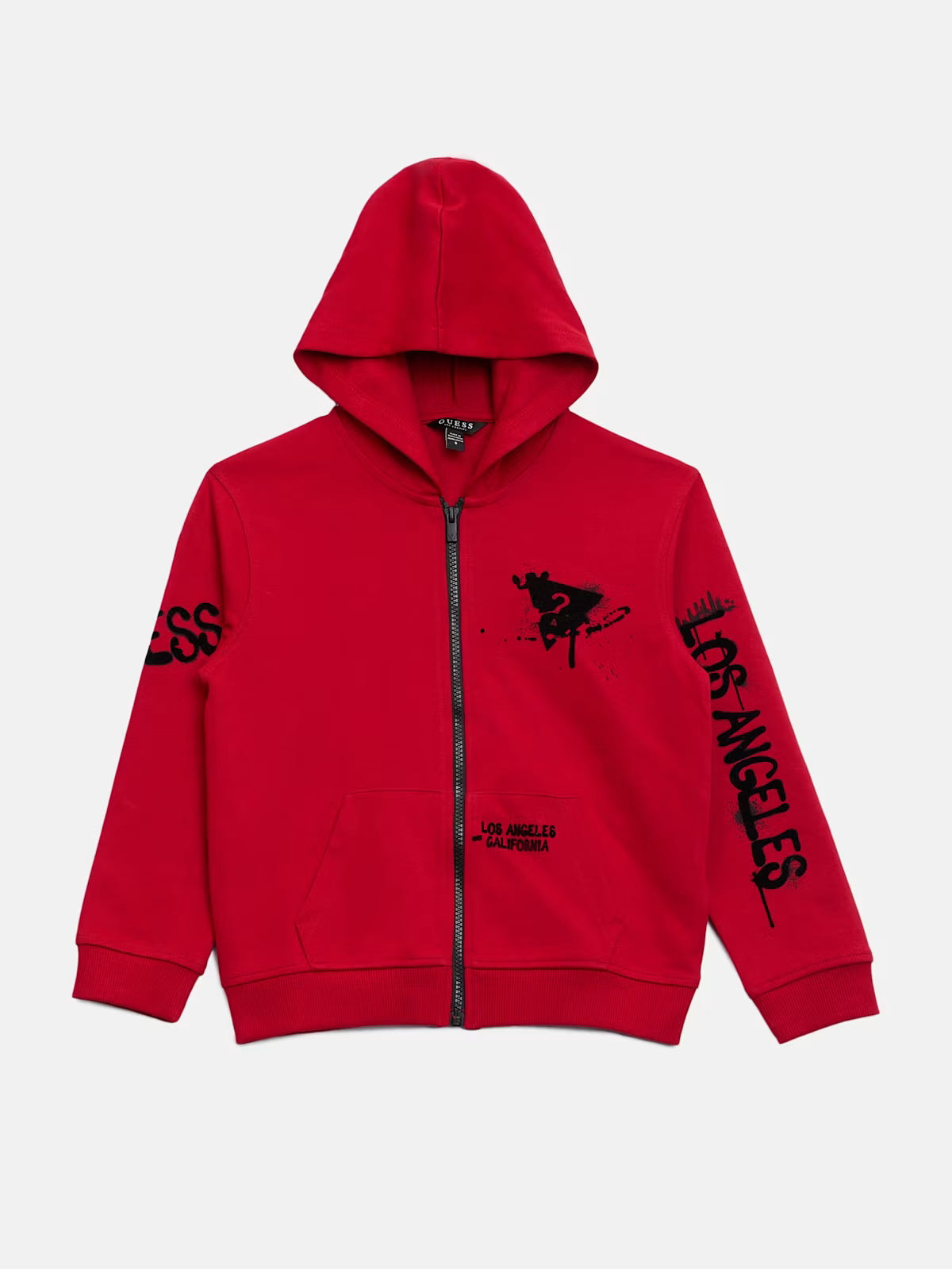Guess BOYS Bronx Full-Zip Active Jacket (7-16) RED